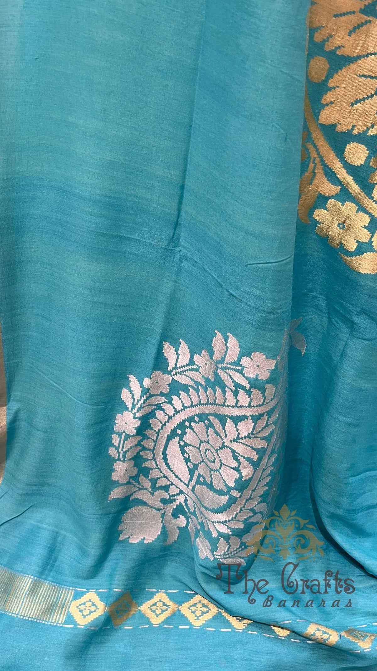 Pure Munga Silk Handloom Banarasi Saree