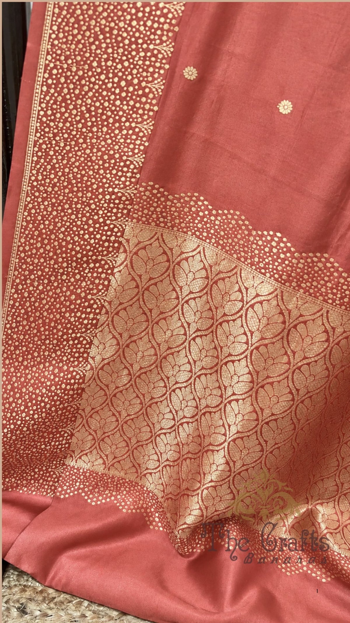 Pure Mango Silk Handloom Banarasi Saree