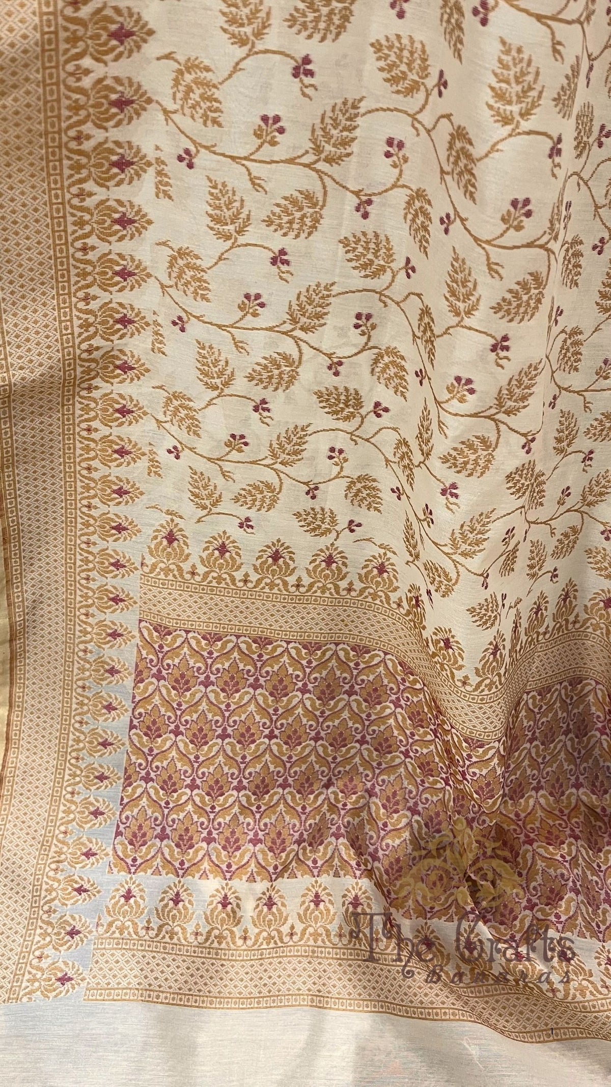 Pure Cotton Patola Reshmi Zari Banarasi Saree