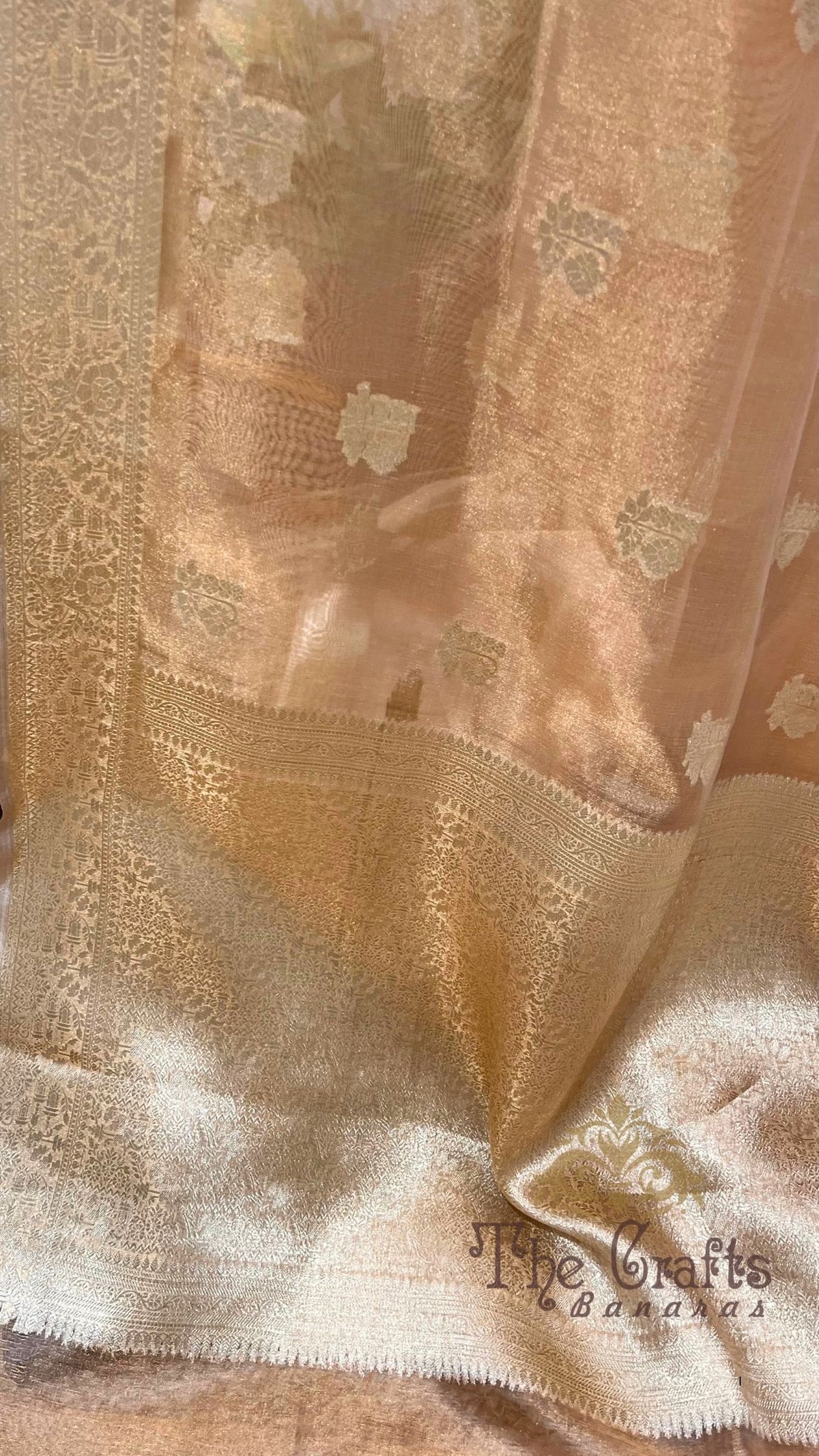 Pure Kora Tissue Silk Banarasi Saree