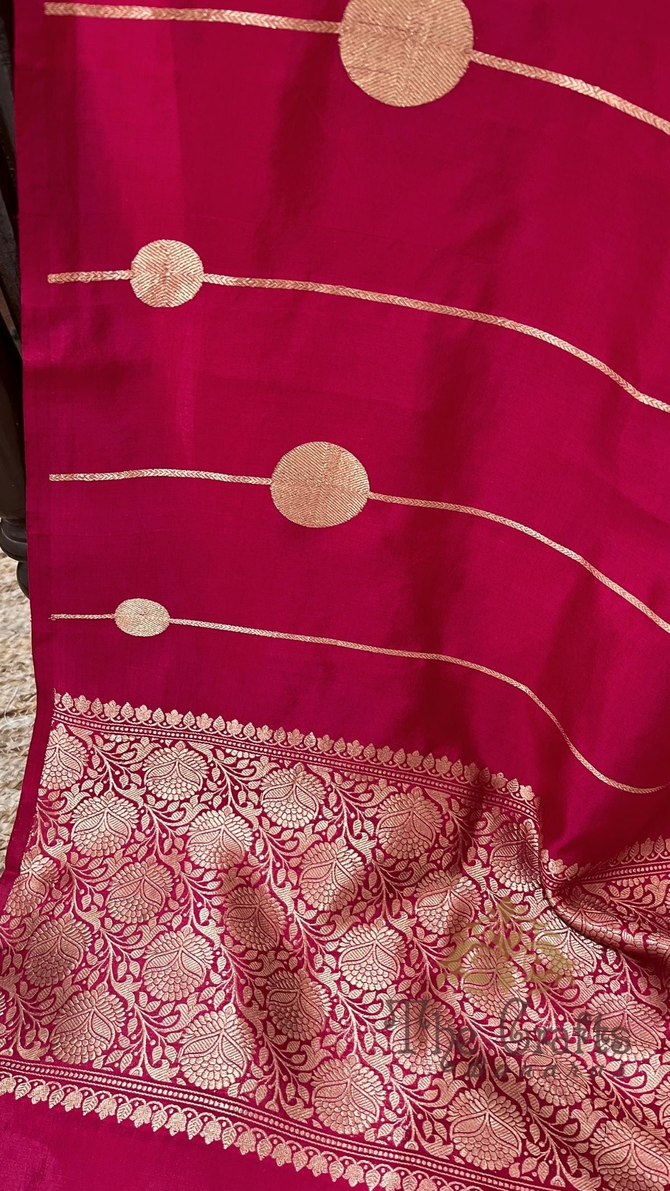 Pure Mango Silk Handloom Banarasi Saree