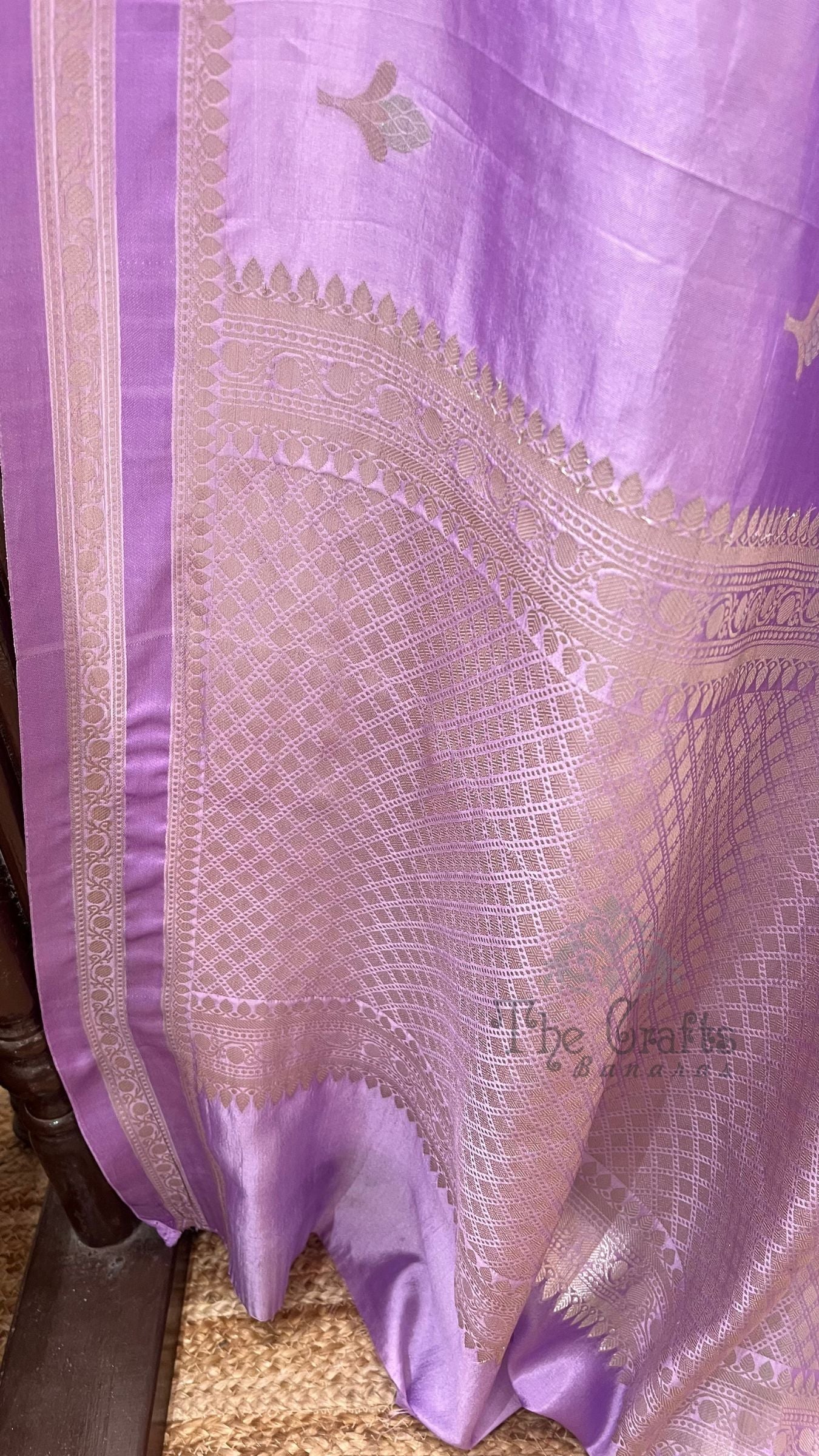 Pure Mango Silk Handloom Banarasi Saree