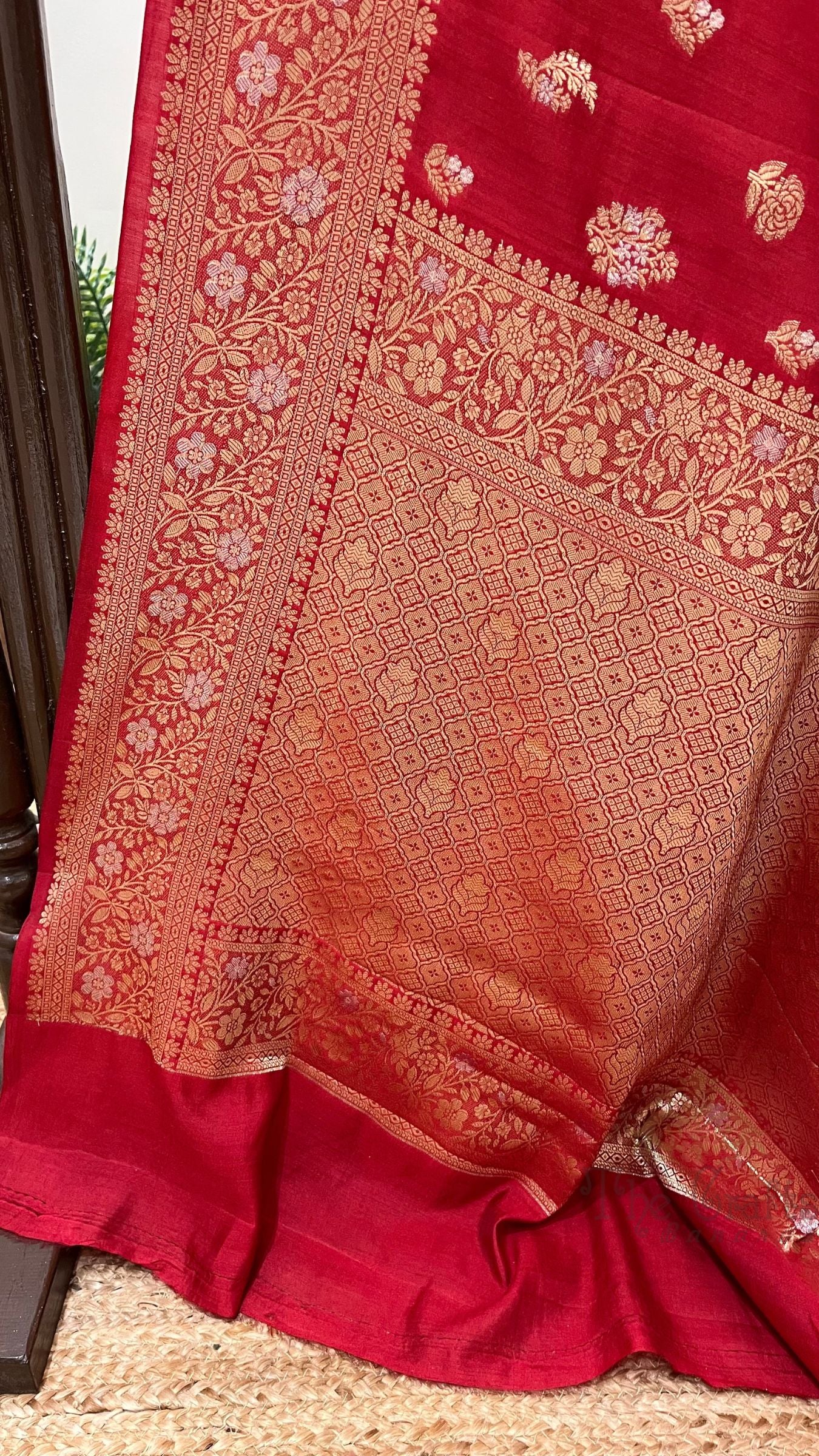 Pure Chiniya Silk Banarasi Saree