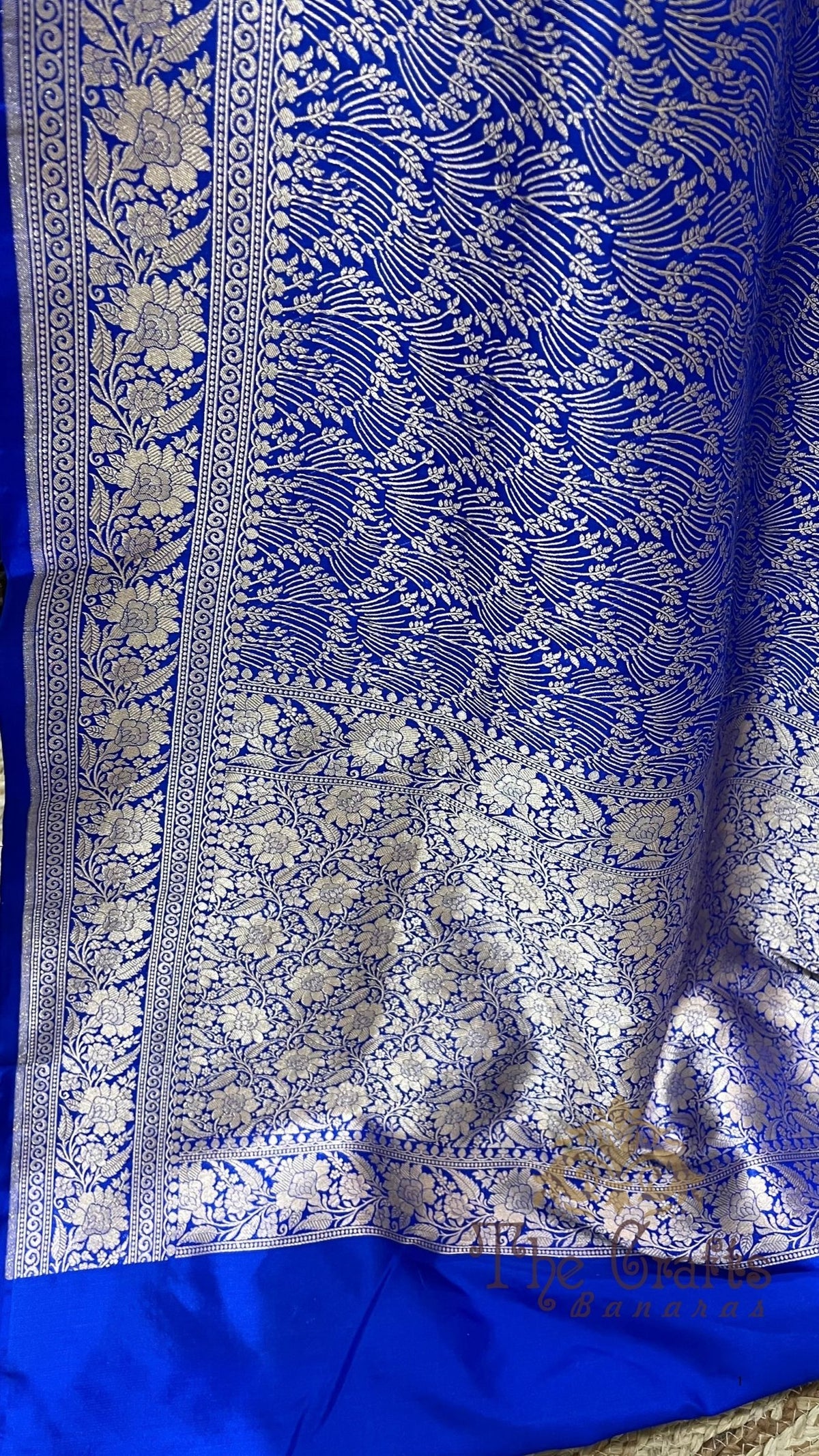 Pure Katan Silk Handloom Banarasi Saree - Tanchui Brocade