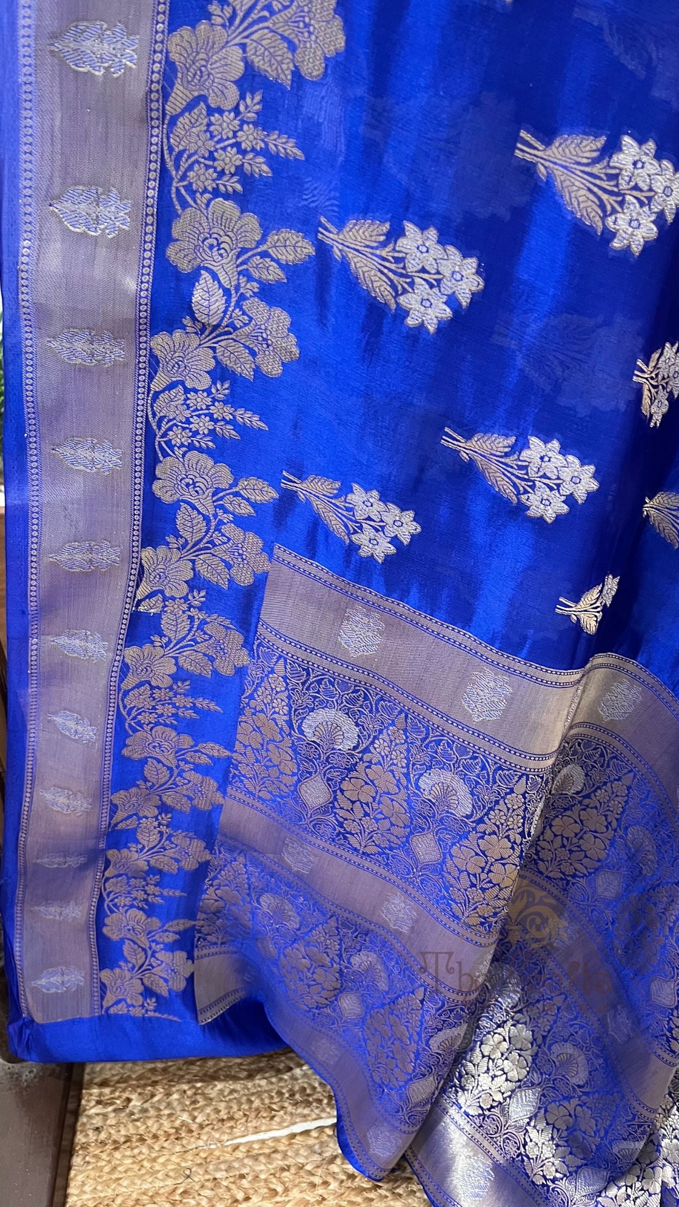 Pure Mango Silk Banarasi Saree