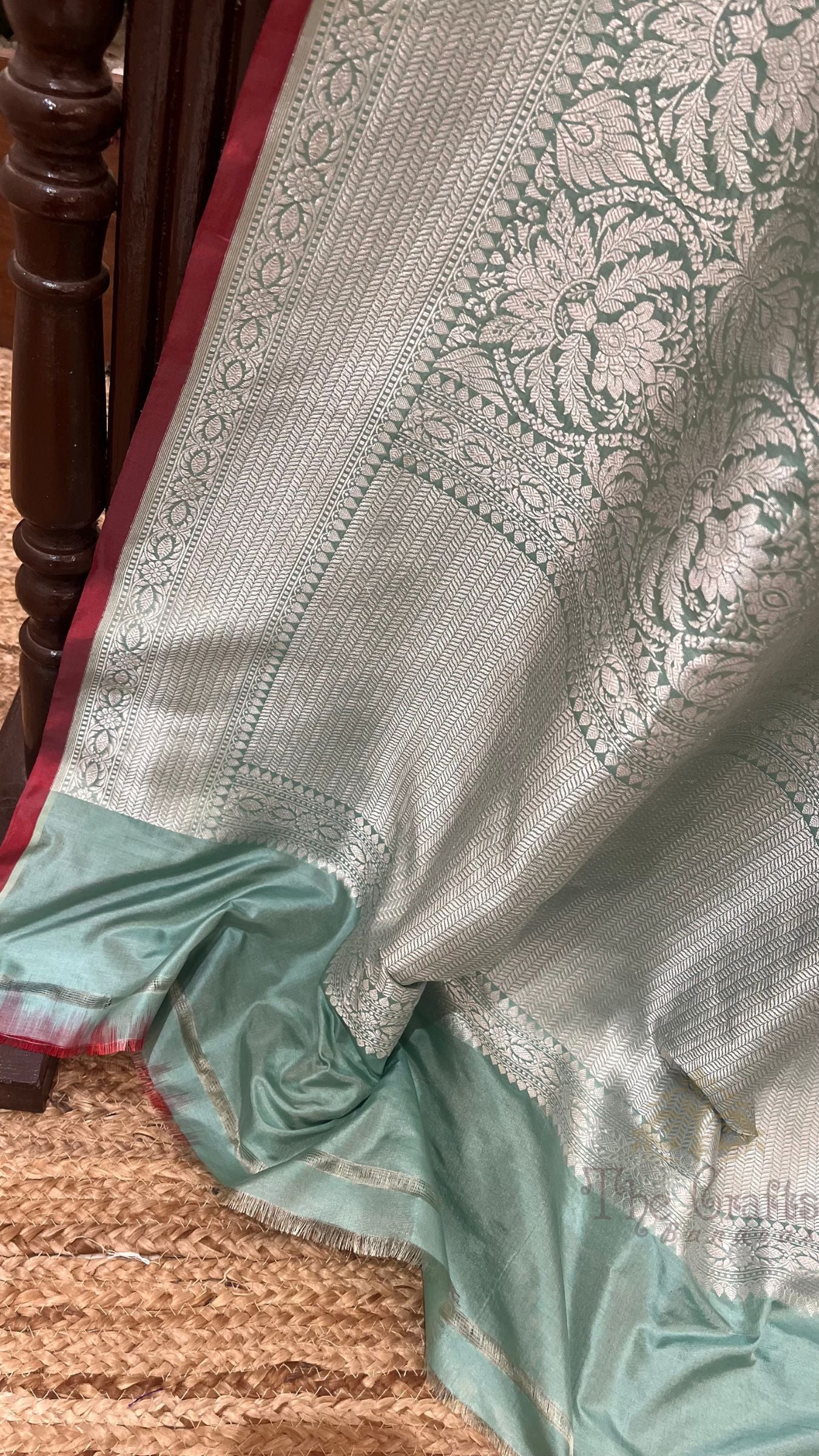 Pure Katan Silk Handloom Banarasi Saree - Tanchui Brocade