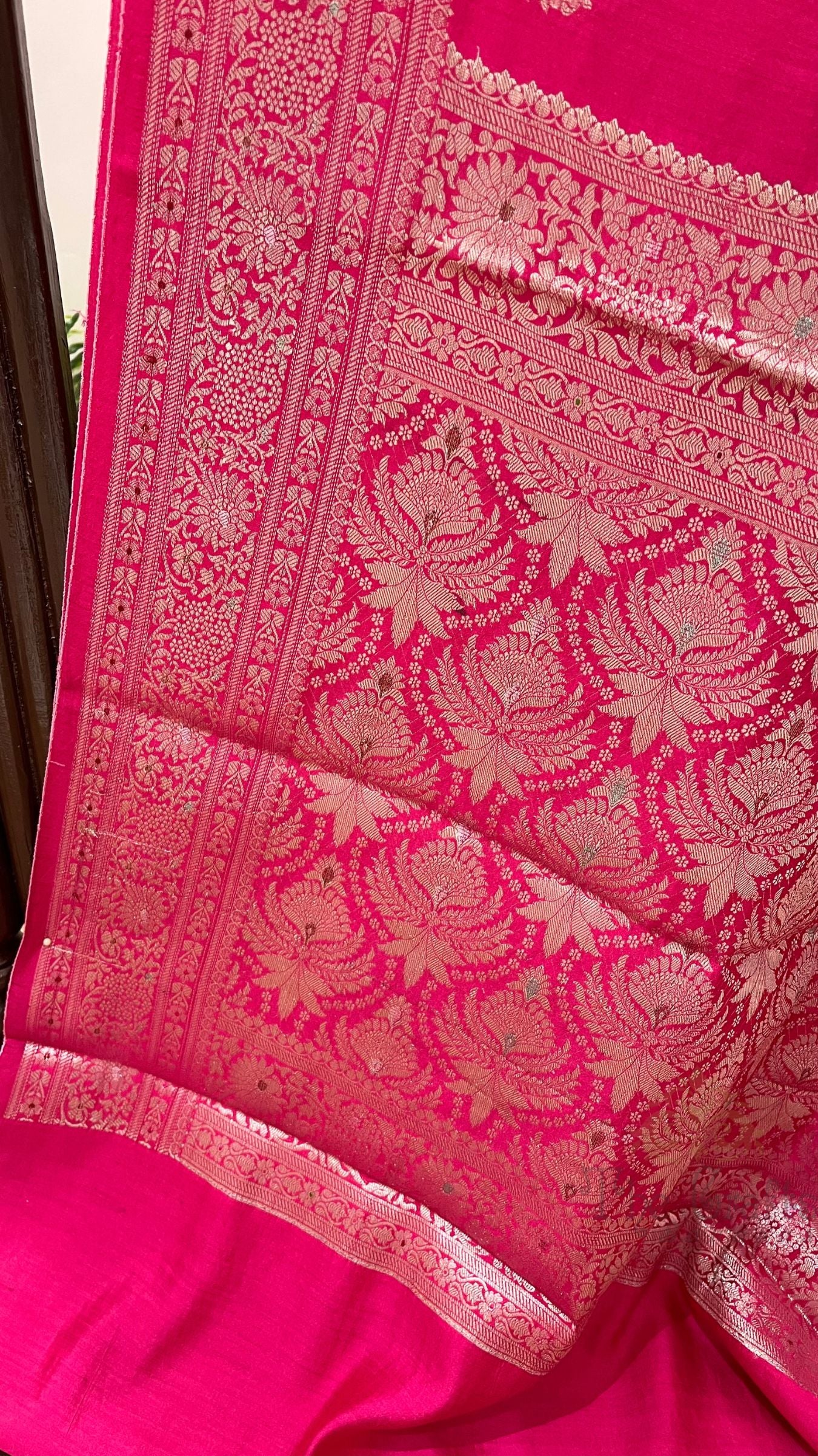 Pure Chiniya Silk Banarasi Saree