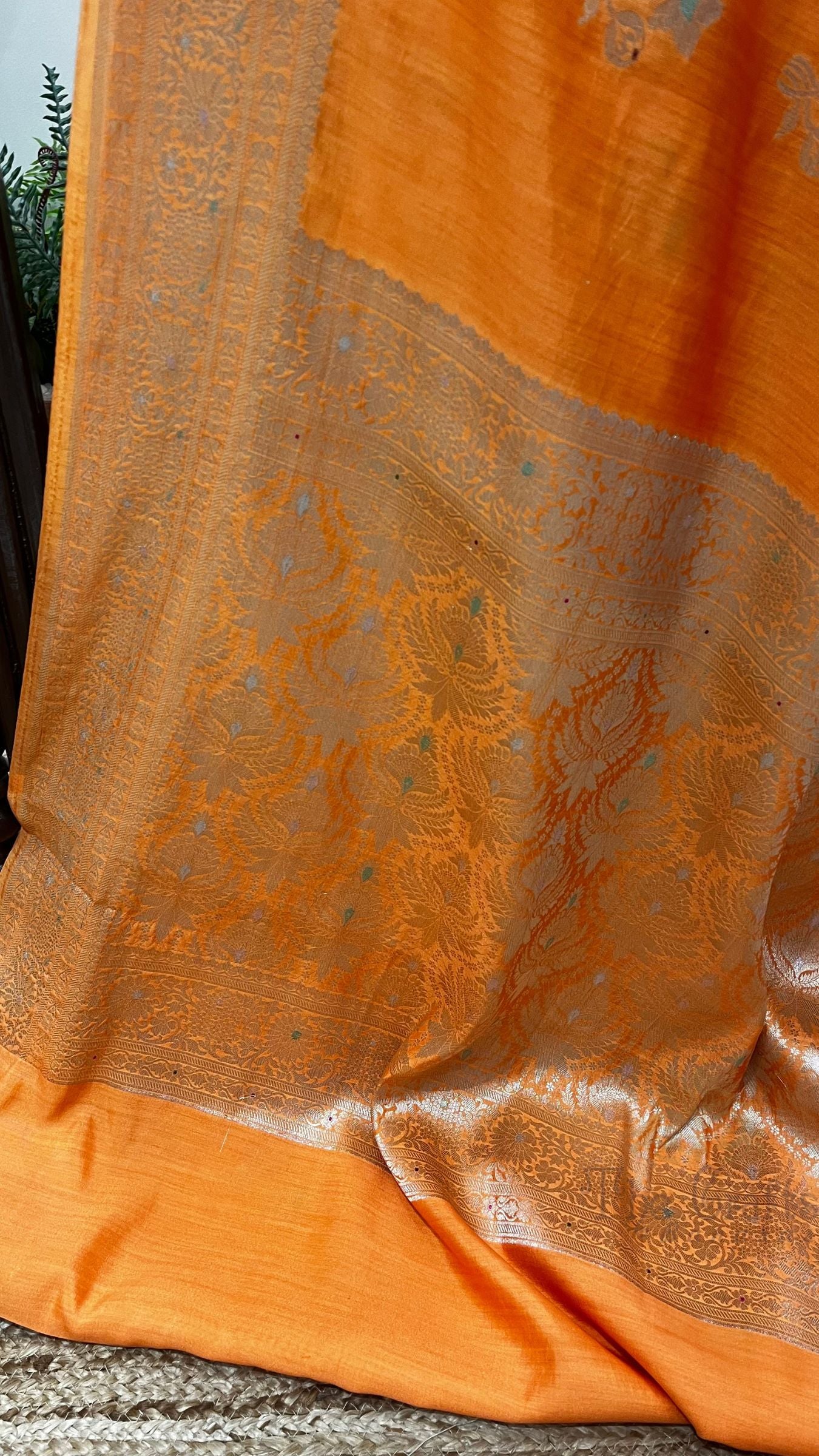 Pure Chiniya Silk Banarasi Saree