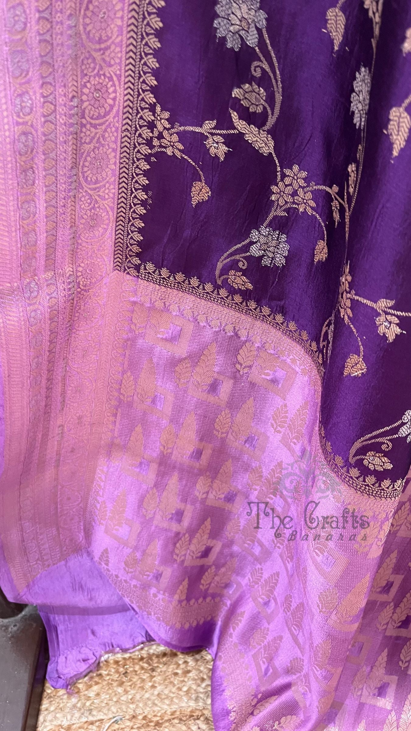 Pure Mango Silk Banarasi Saree