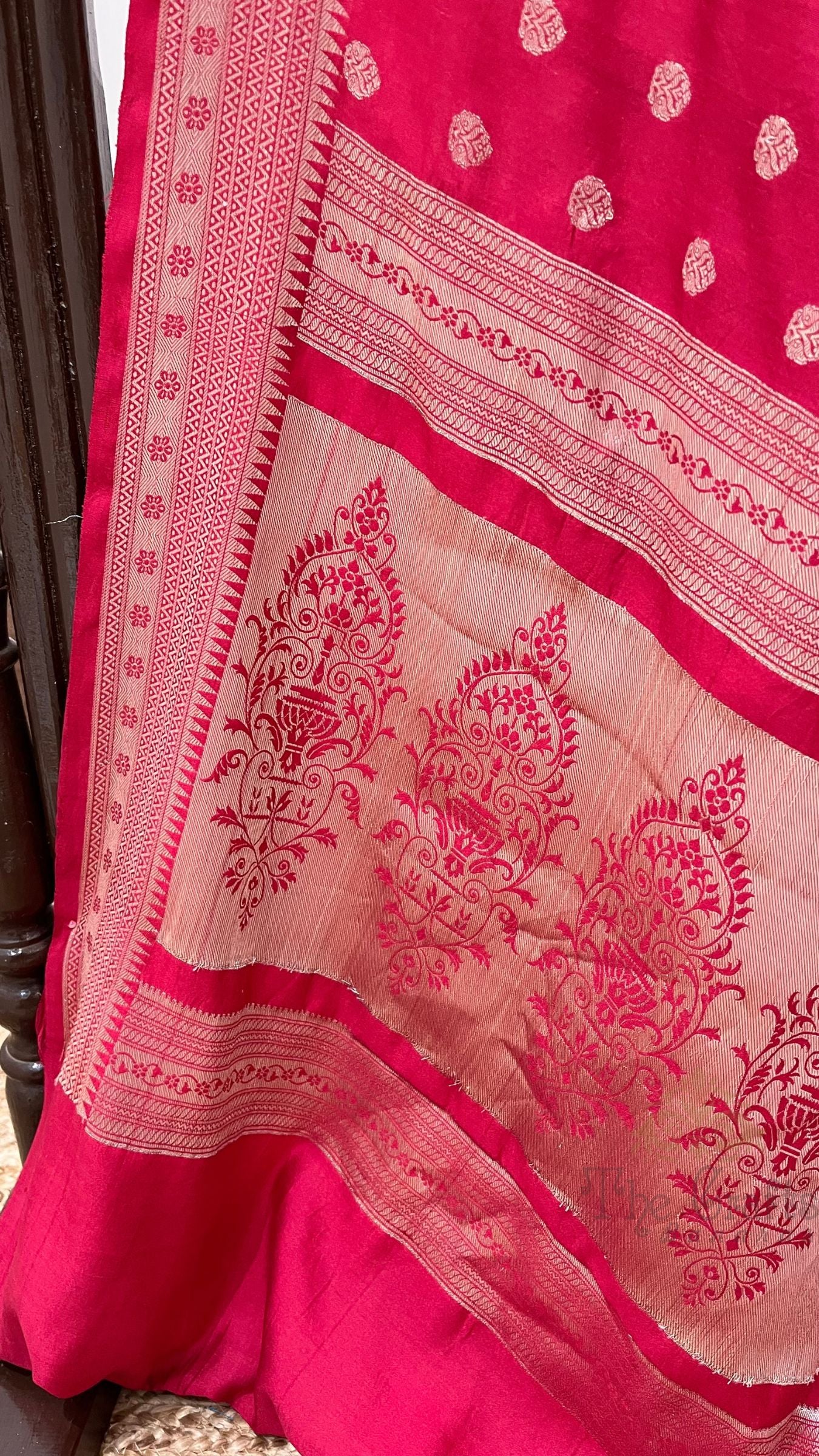 Pure Chiniya Silk Banarasi Saree