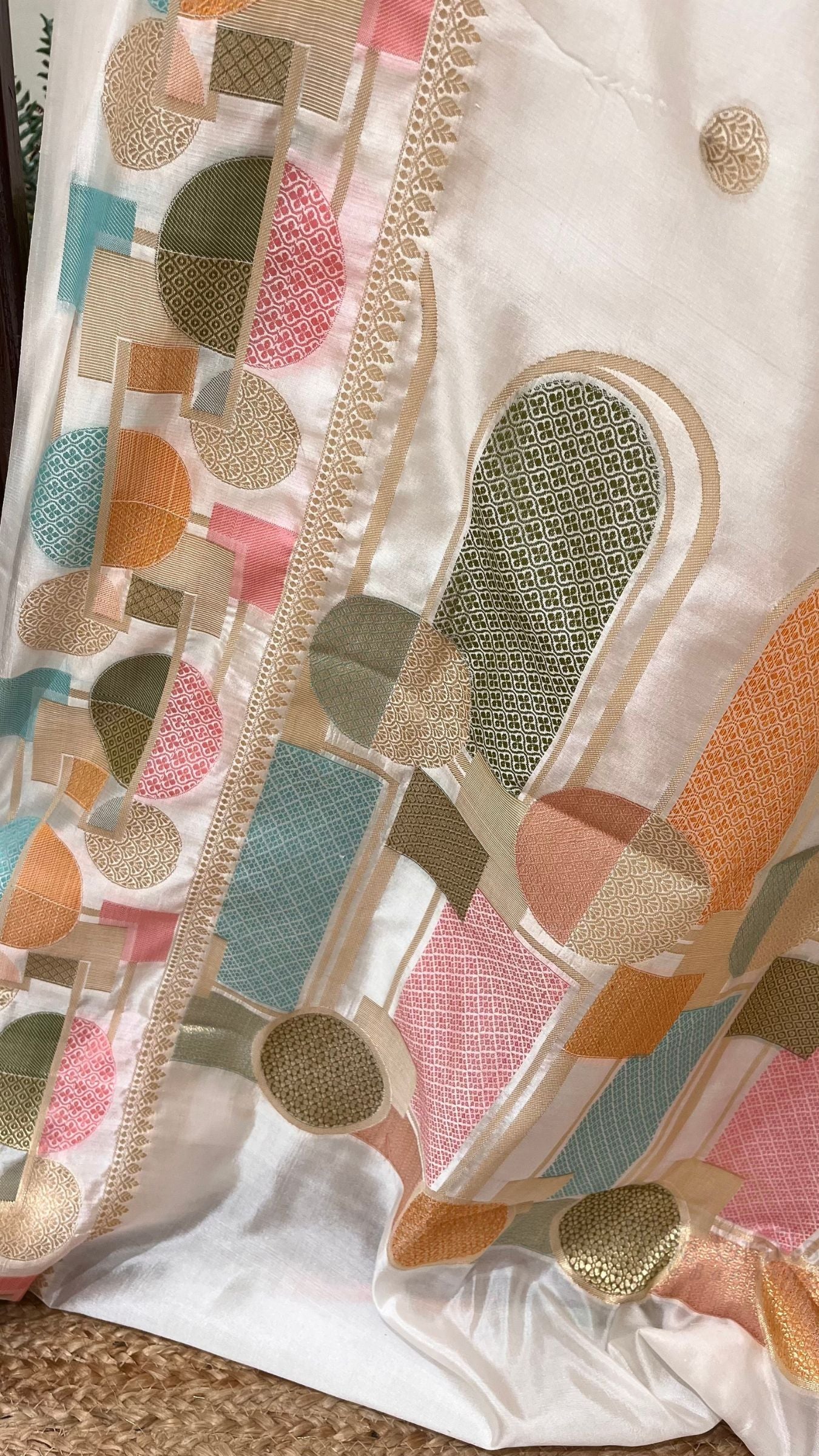 Pure Mango Silk Handloom Banarasi Saree