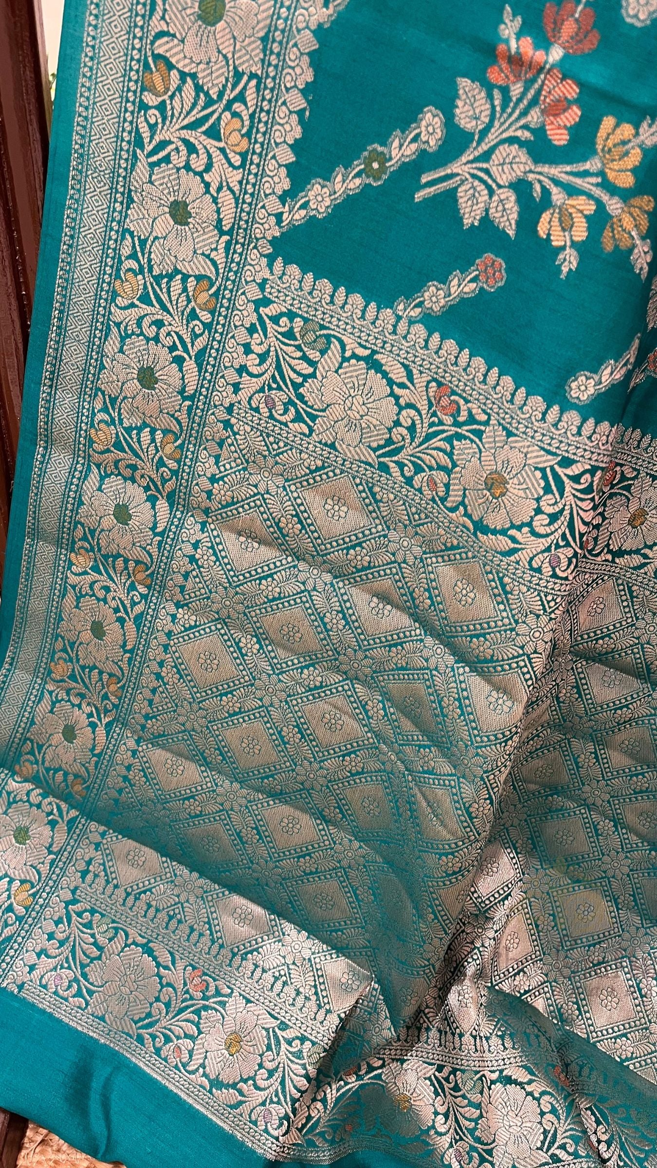 Pure Chiniya Silk Banarasi Saree
