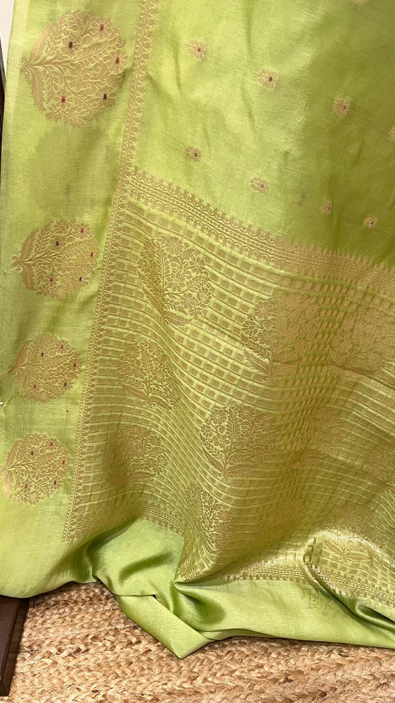 Pure Mango Silk Banarasi Saree