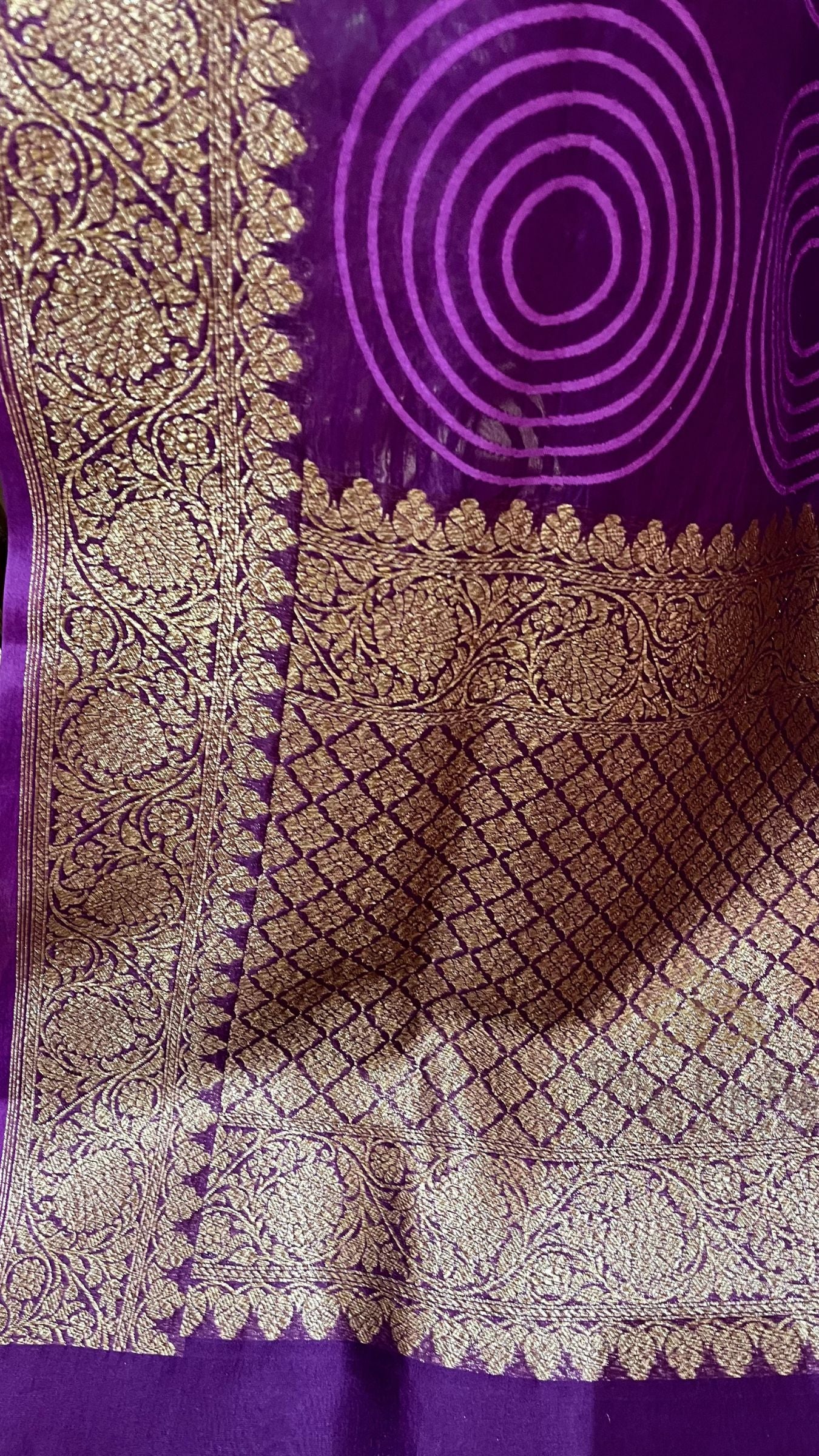 Pure Ektara Cotton Jamdani Banarasi Saree