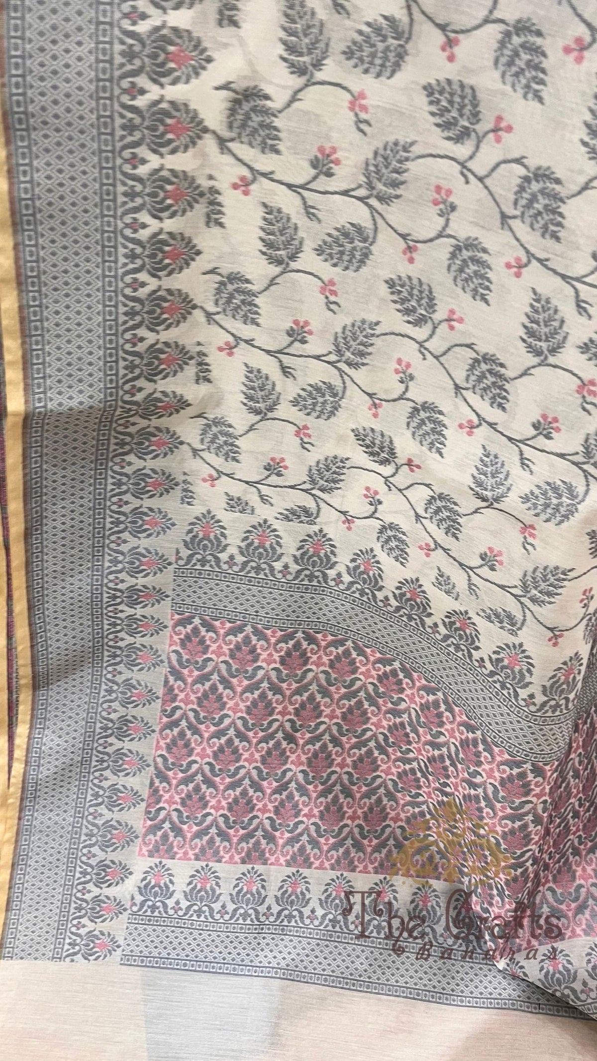 Pure Cotton Patola Reshmi Zari Banarasi Saree