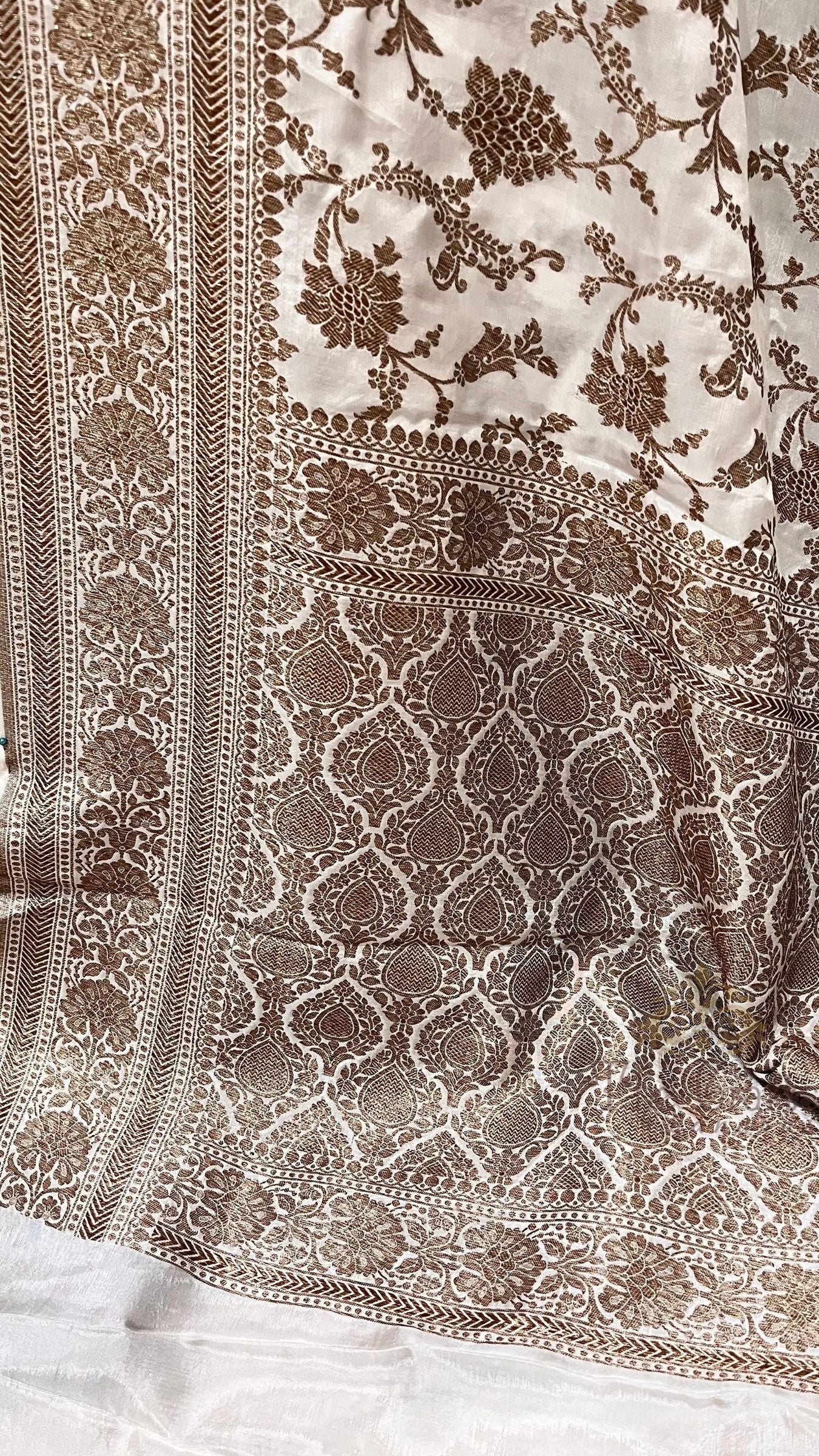 Pure Crepe Silk Banarasi Saree