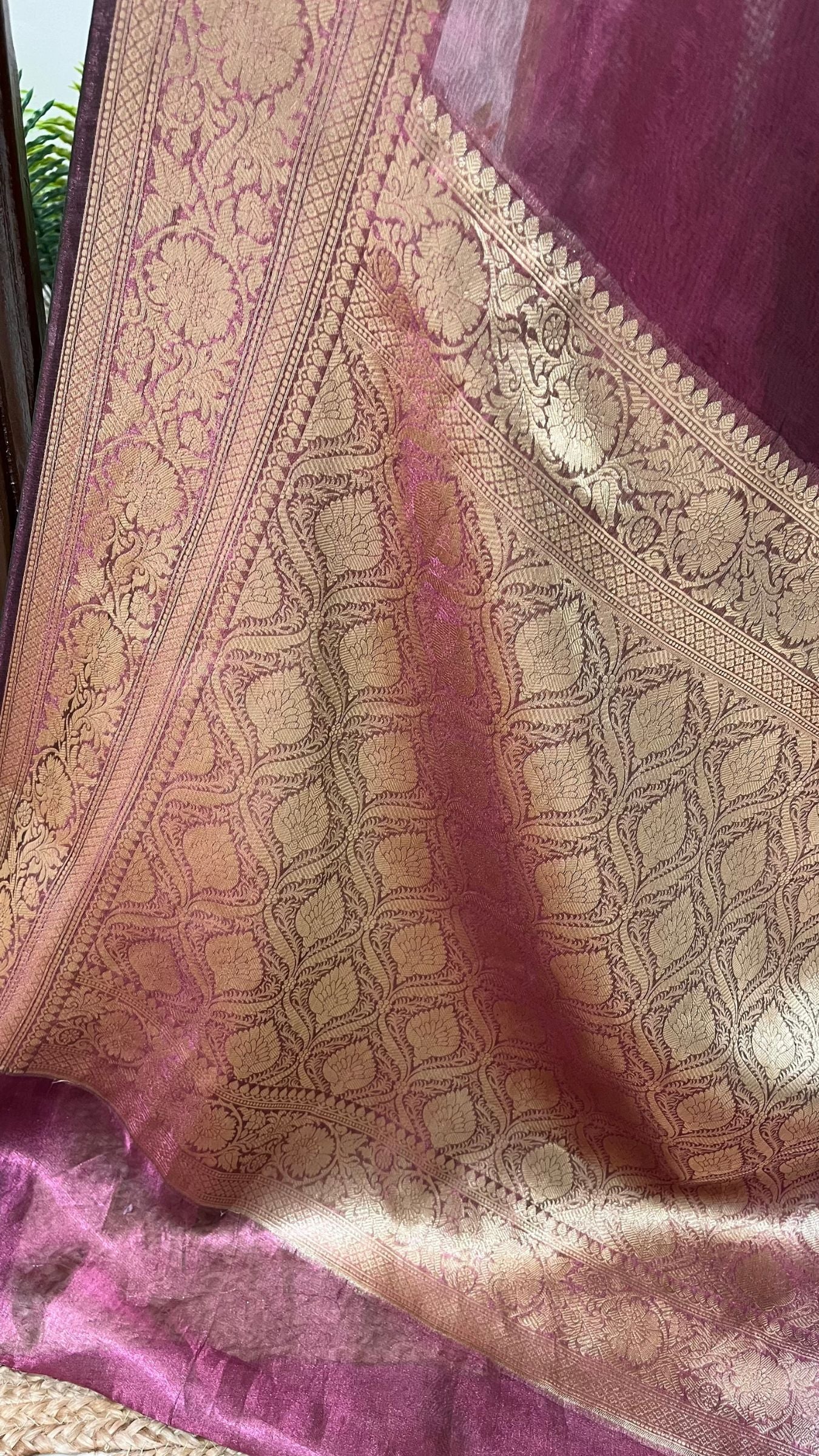 Pure Tissue Silk Banarasi Saree