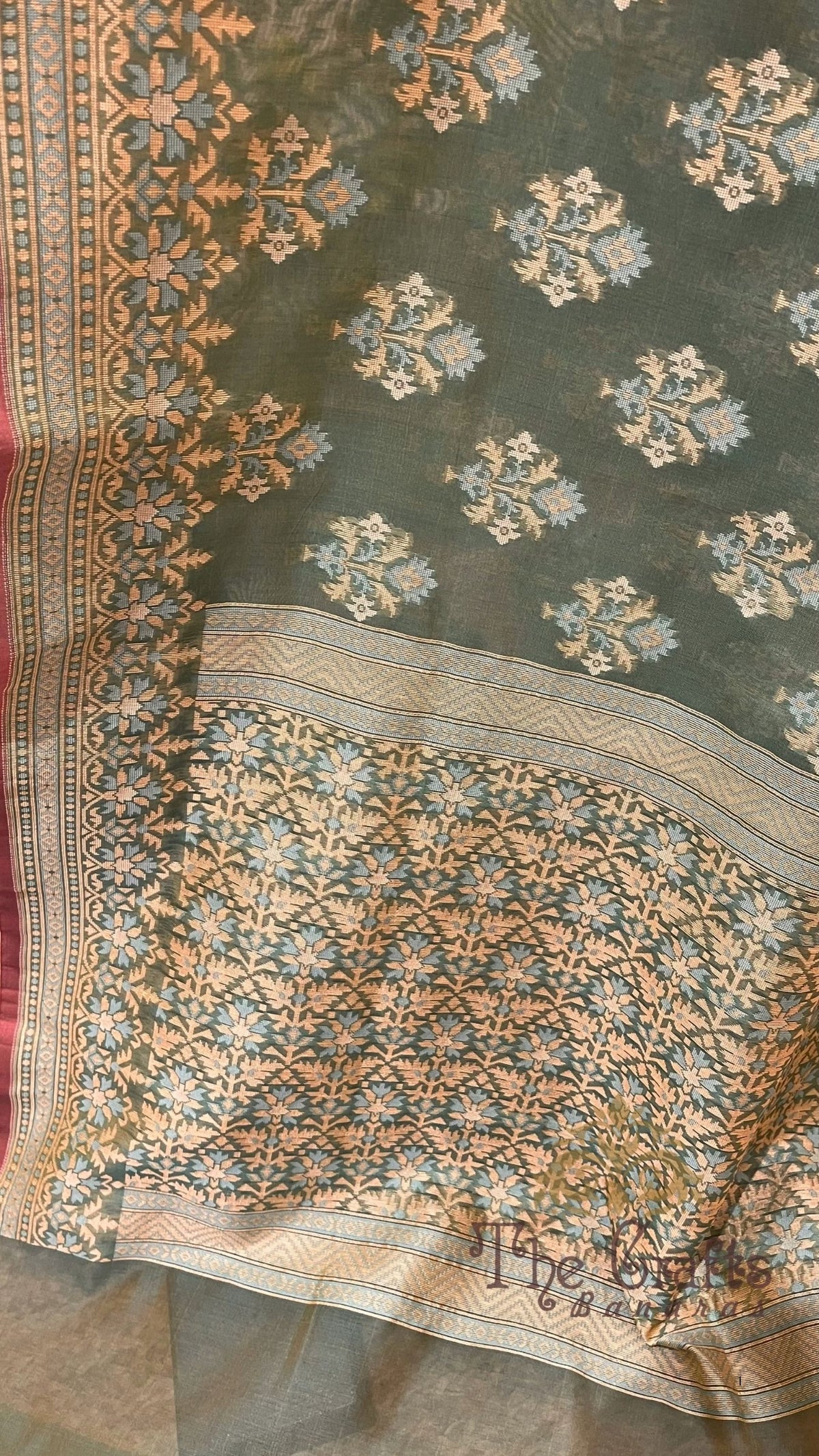 Pure Cotton Patola Reshmi Zari Banarasi Saree