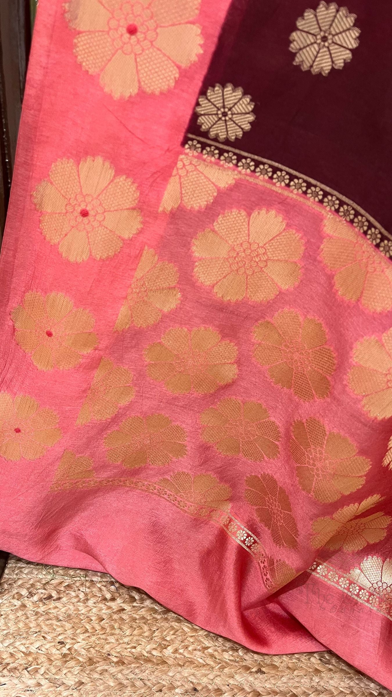 Pure Mango Silk Banarasi Saree