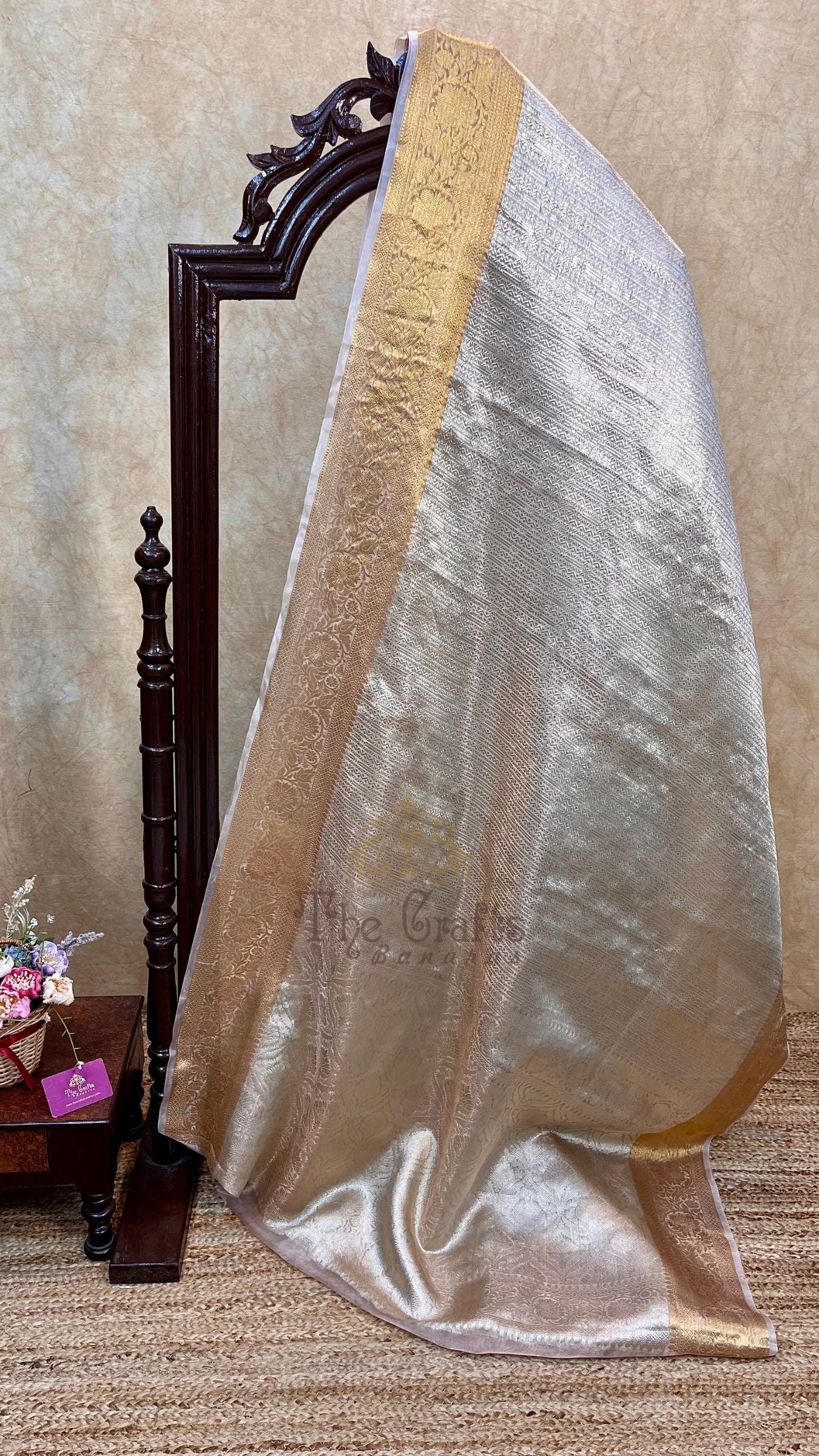 Pure Tissue Silk Brocade Banarasi Saree