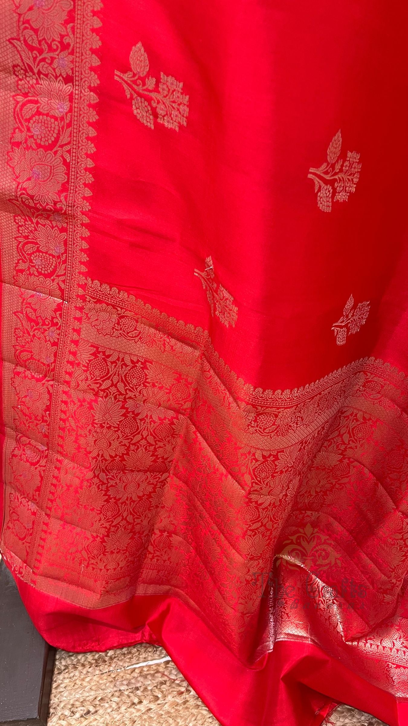 Pure Mango Silk Banarasi Saree