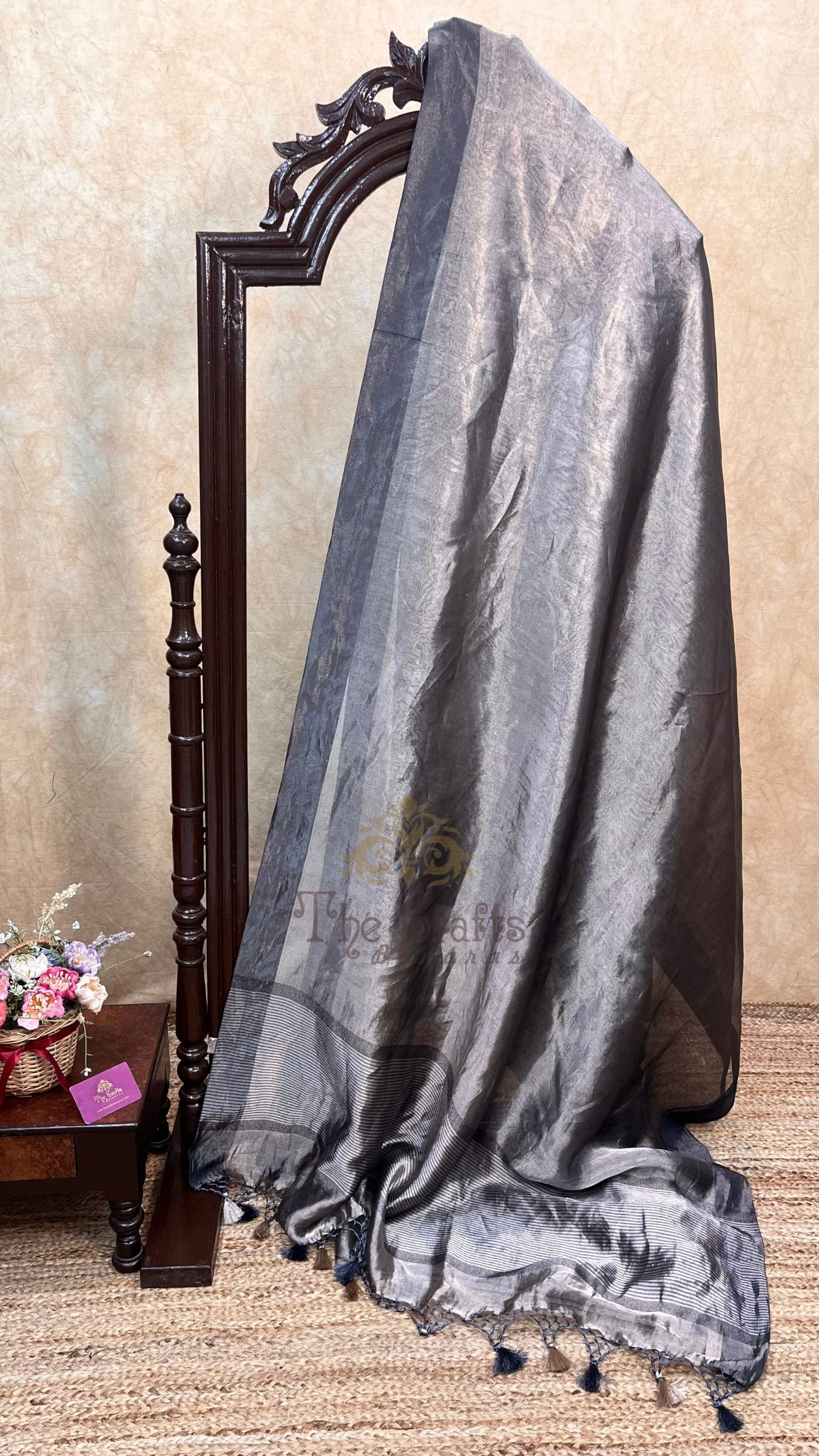 Pure Kora Tissue Silk Banarasi Saree