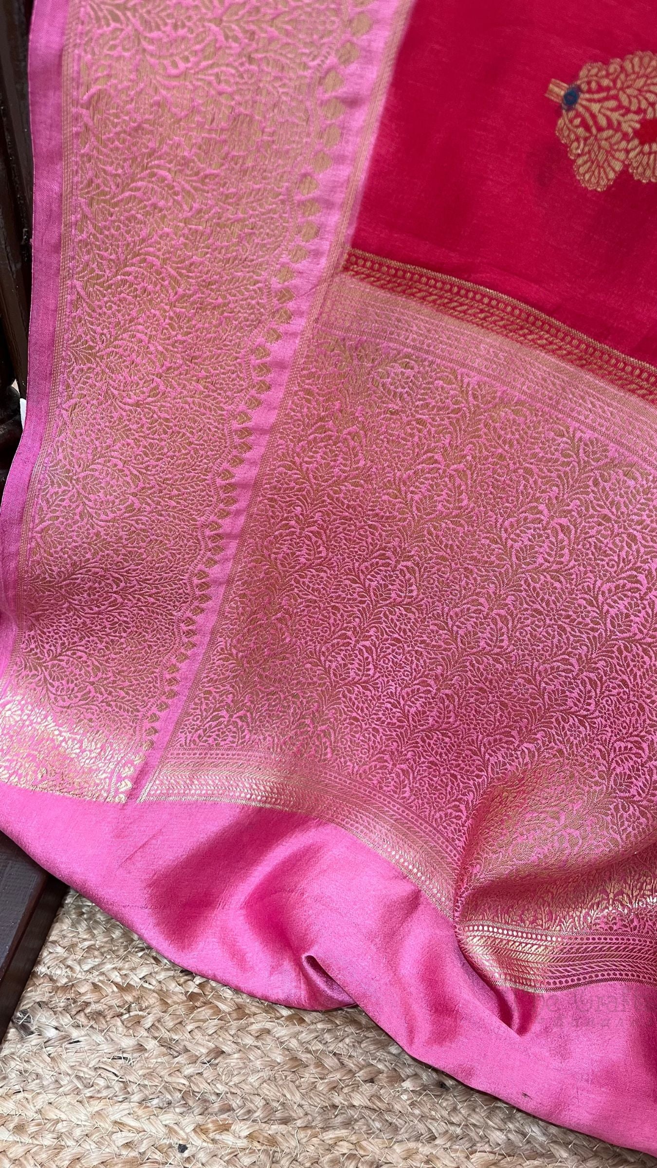 Pure Mango Silk Banarasi Saree