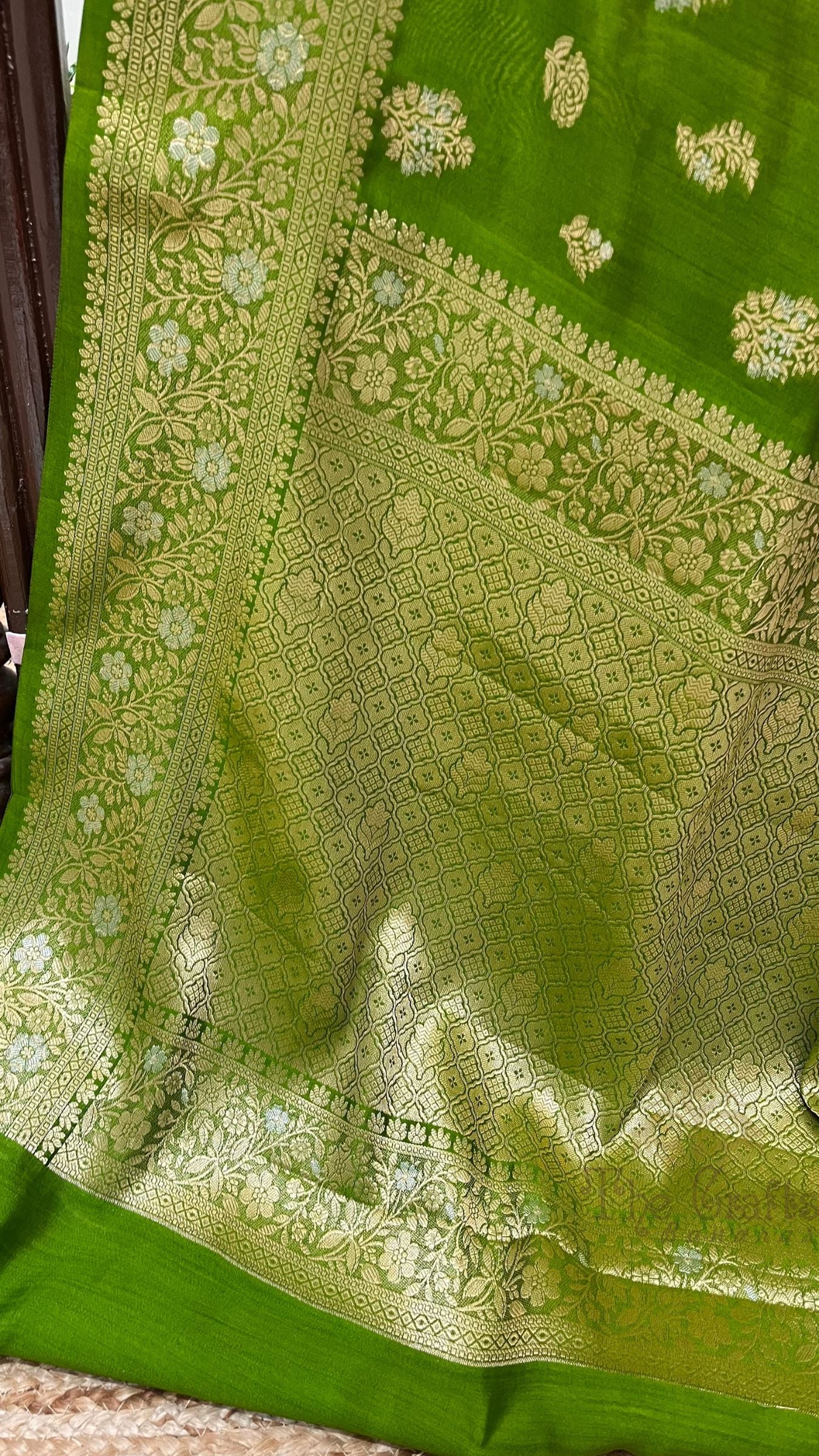 Pure Chiniya Silk Banarasi Saree