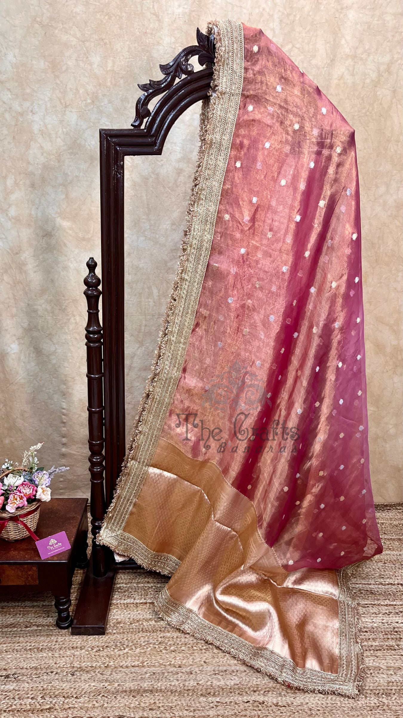 Pure Kora Tissue Silk Banarasi Saree