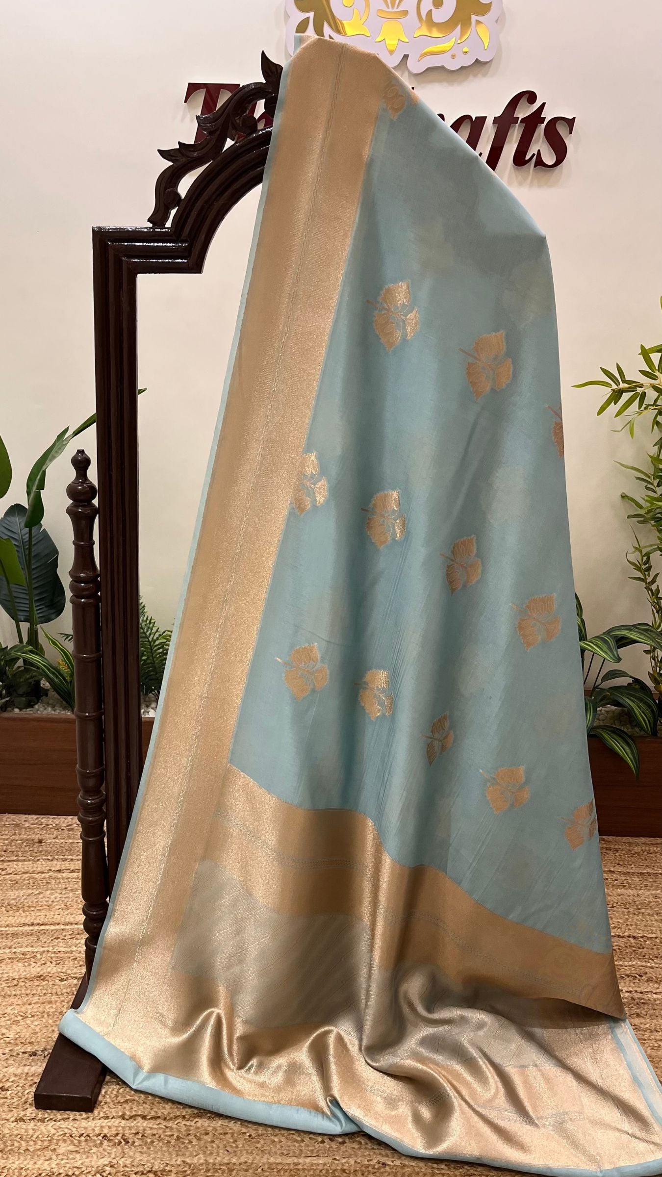 Pure Mango Silk Banarasi Saree