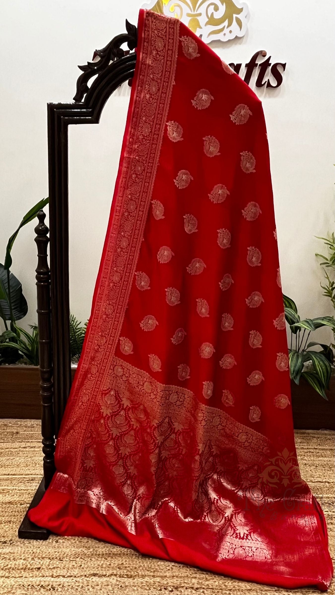 Pure Chiniya Silk Banarasi Saree