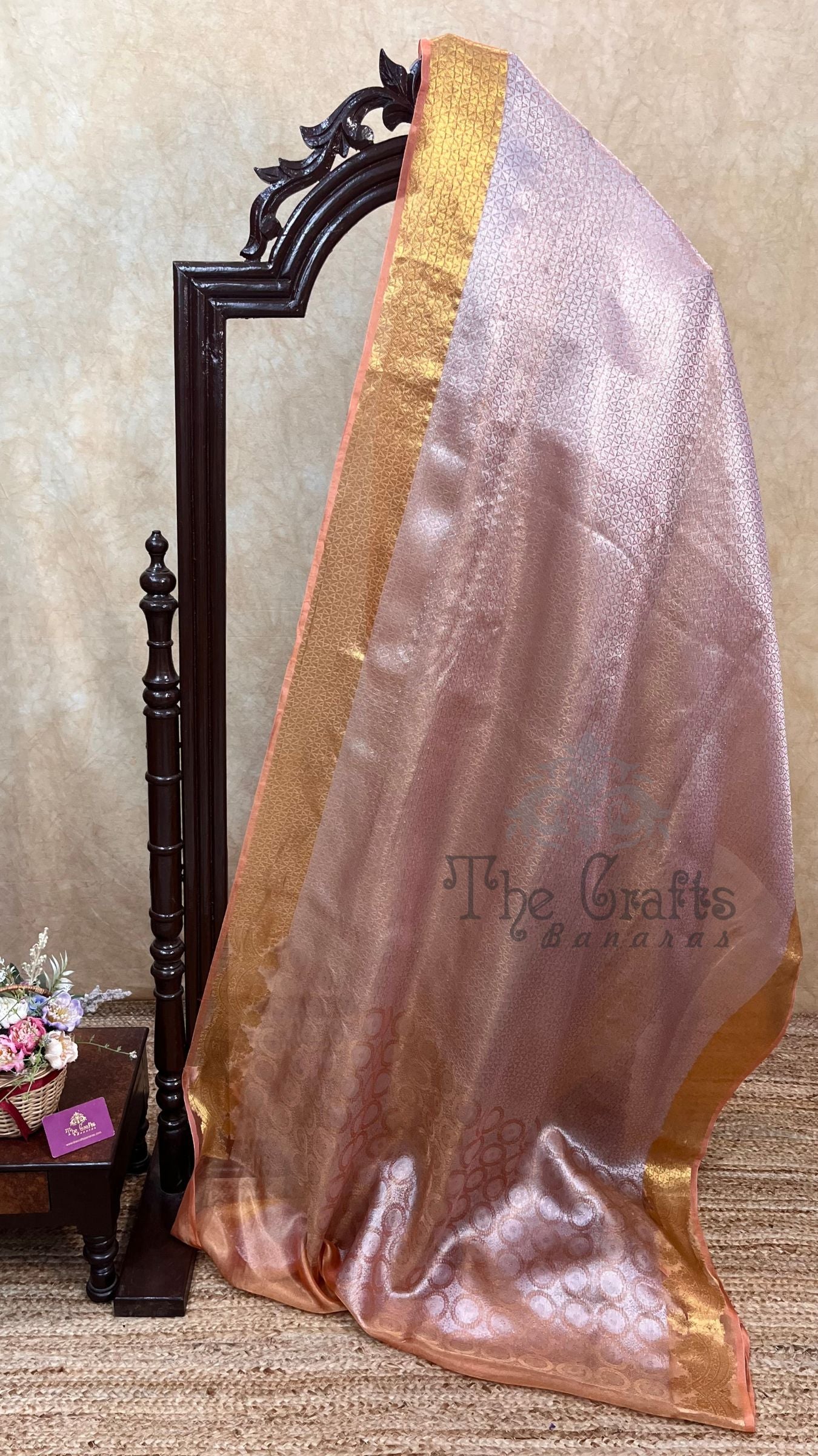 Pure Tissue Silk Brocade Banarasi Saree