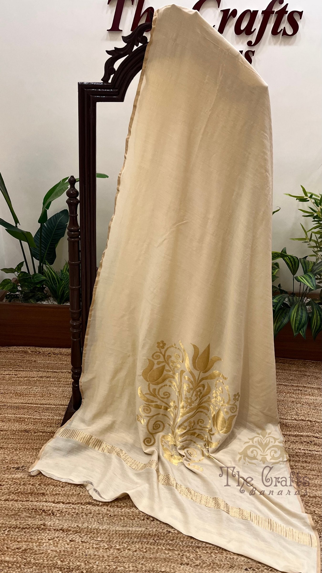 Pure Munga Silk Handloom Banarasi Saree