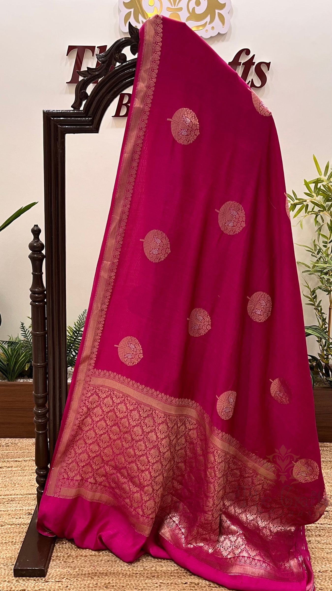 Pure Chiniya Silk Banarasi Saree