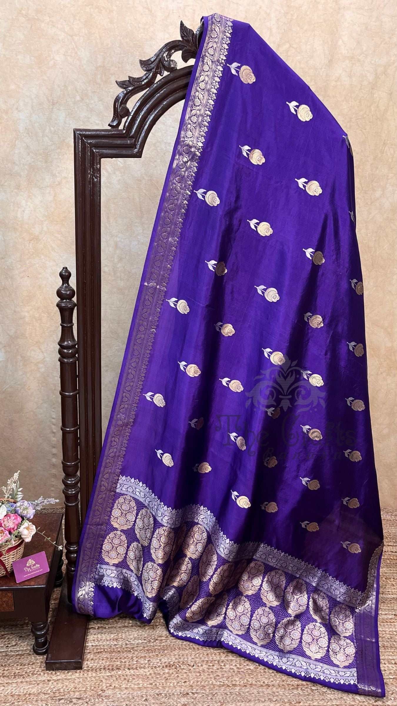 Pure Mango Silk Handloom Banarasi Saree
