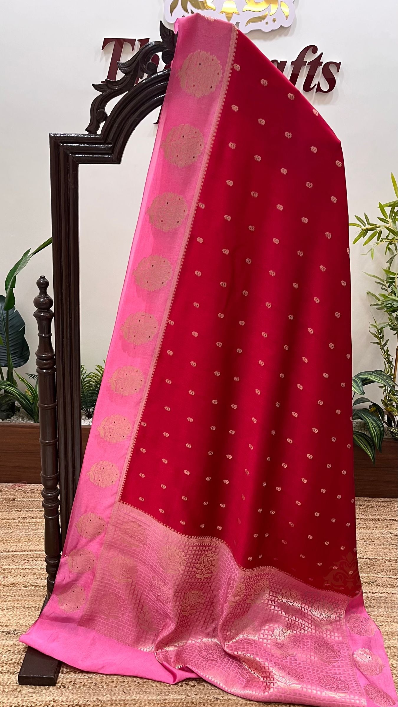 Pure Mango Silk Banarasi Saree