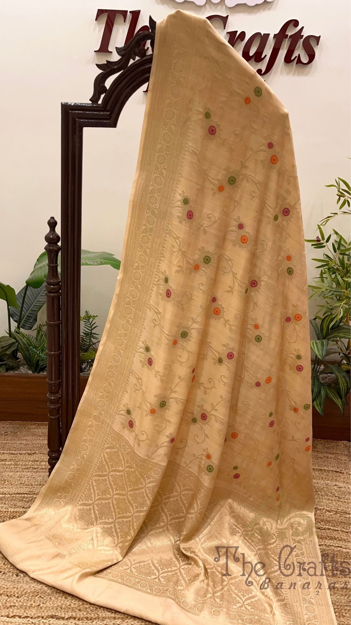 Pure Chiniya Silk Banarasi Saree