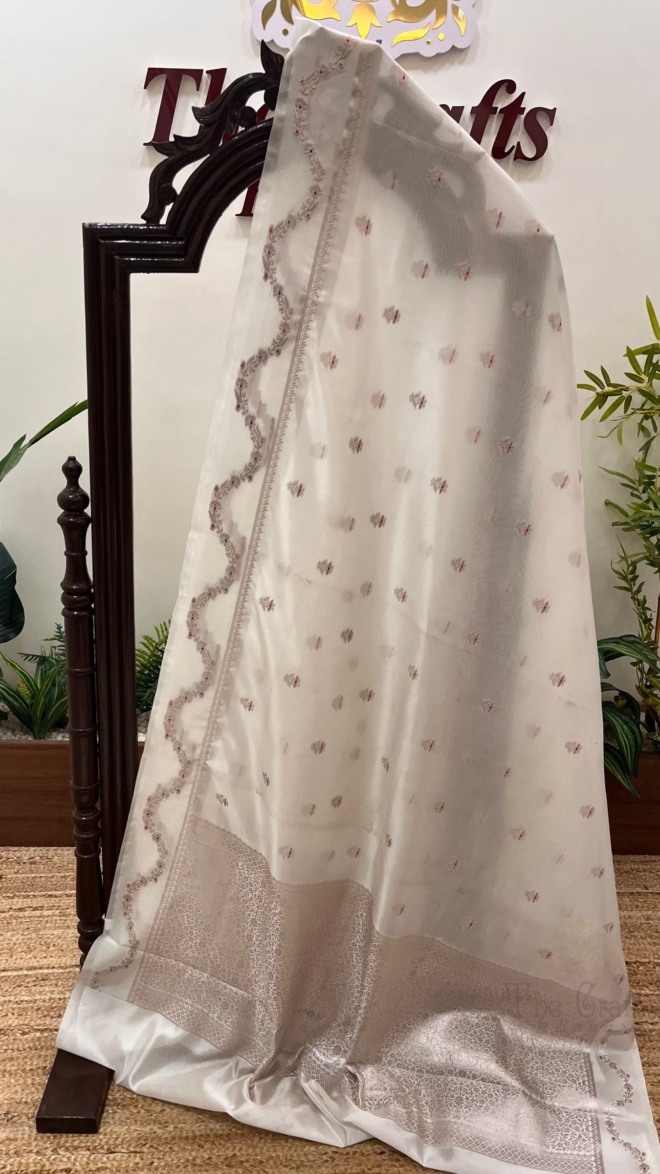 Pure Mango Silk Banarasi Saree