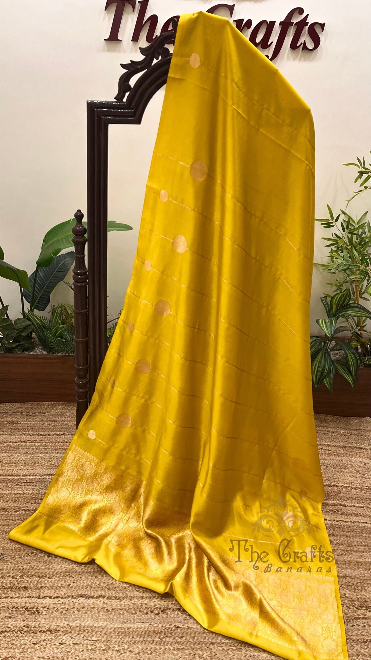 Pure Mango Silk Handloom Banarasi Saree