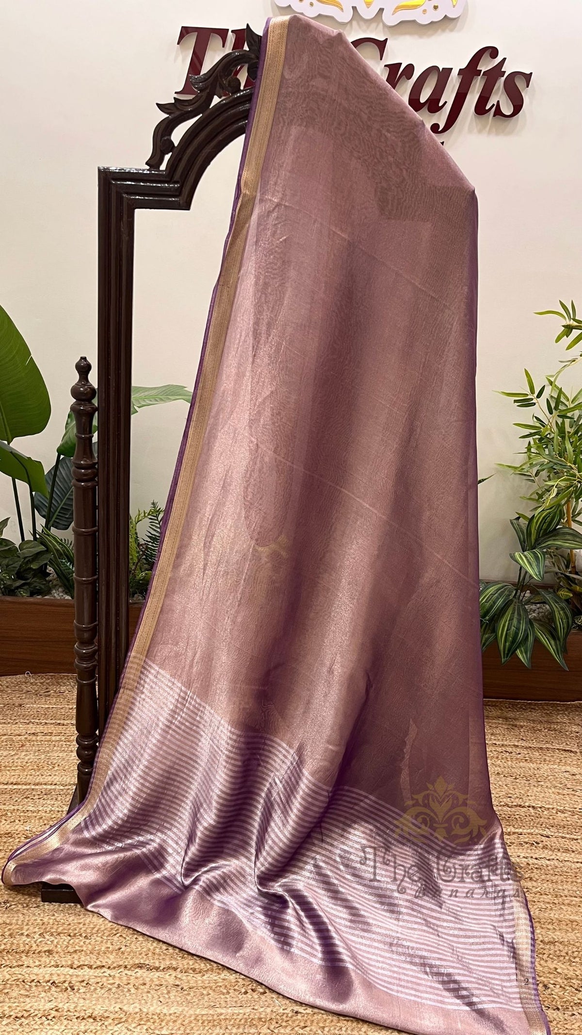 Pure Kora Tissue Silk Banarasi Saree