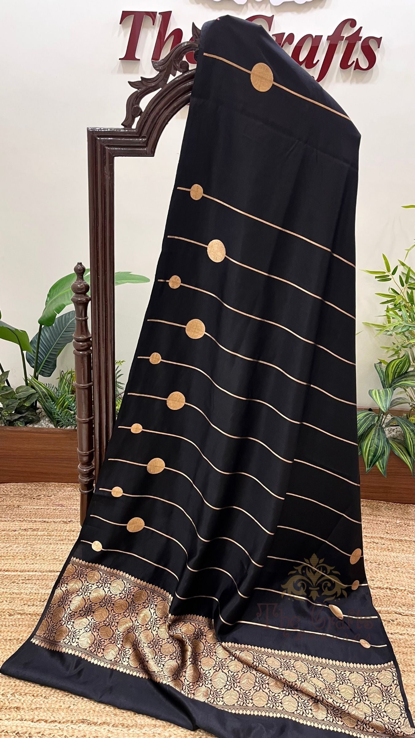 Pure Mango Silk Handloom Banarasi Saree