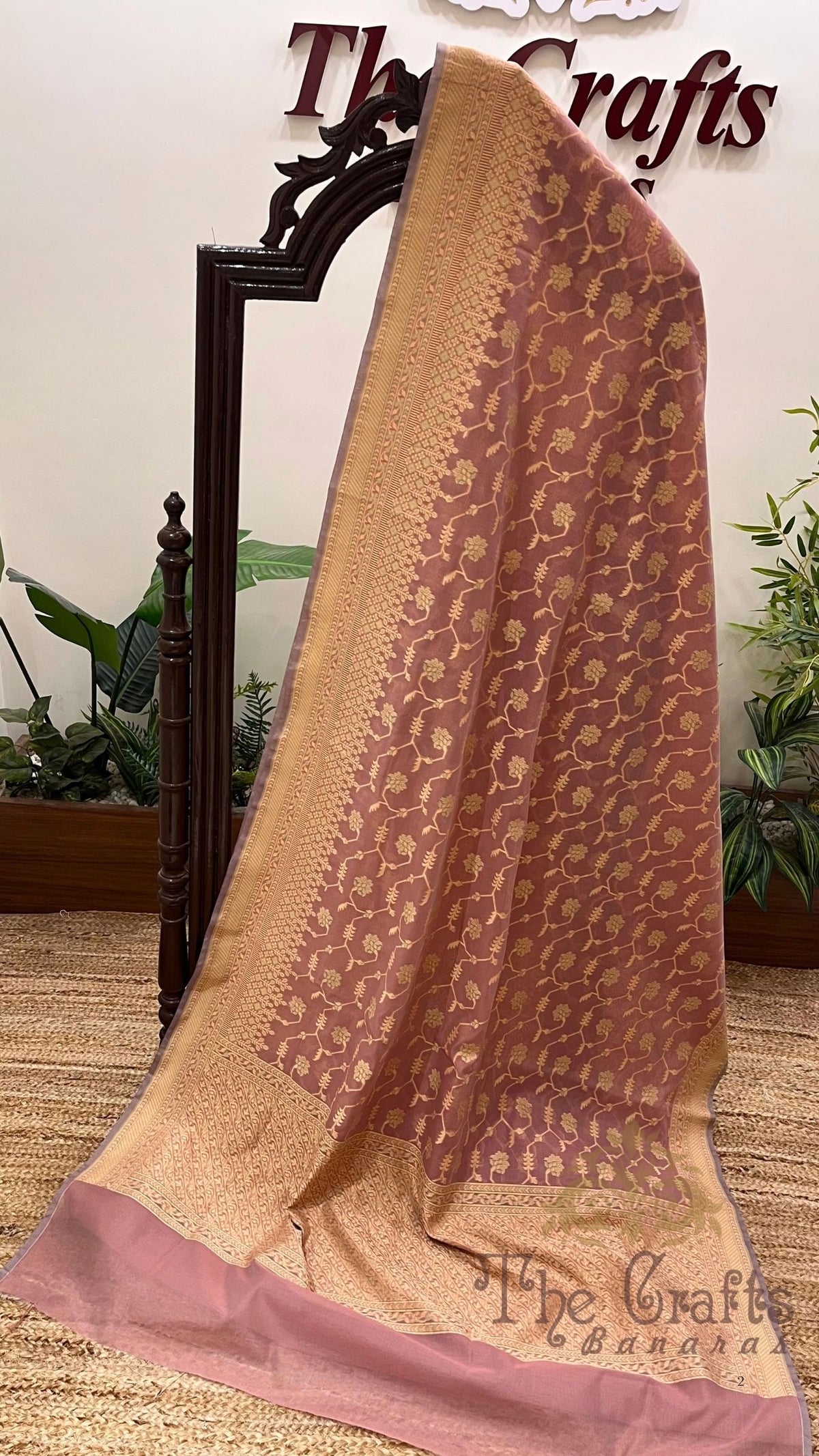 Pure Cotton Patola Reshmi Zari Banarasi Saree