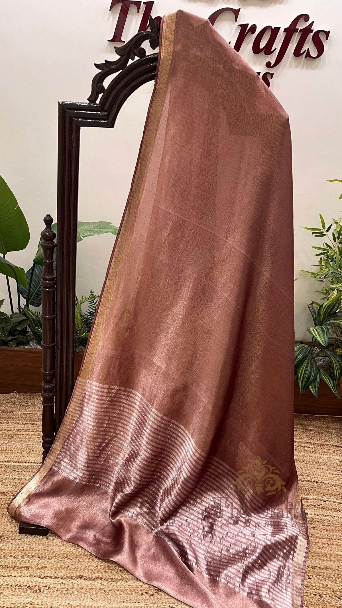Pure Kora Tissue Silk Banarasi Saree