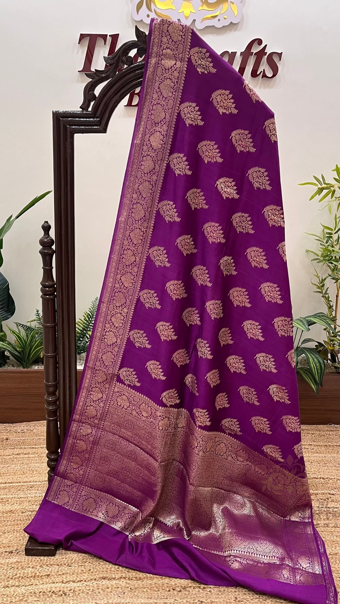 Pure Chiniya Silk Banarasi Saree