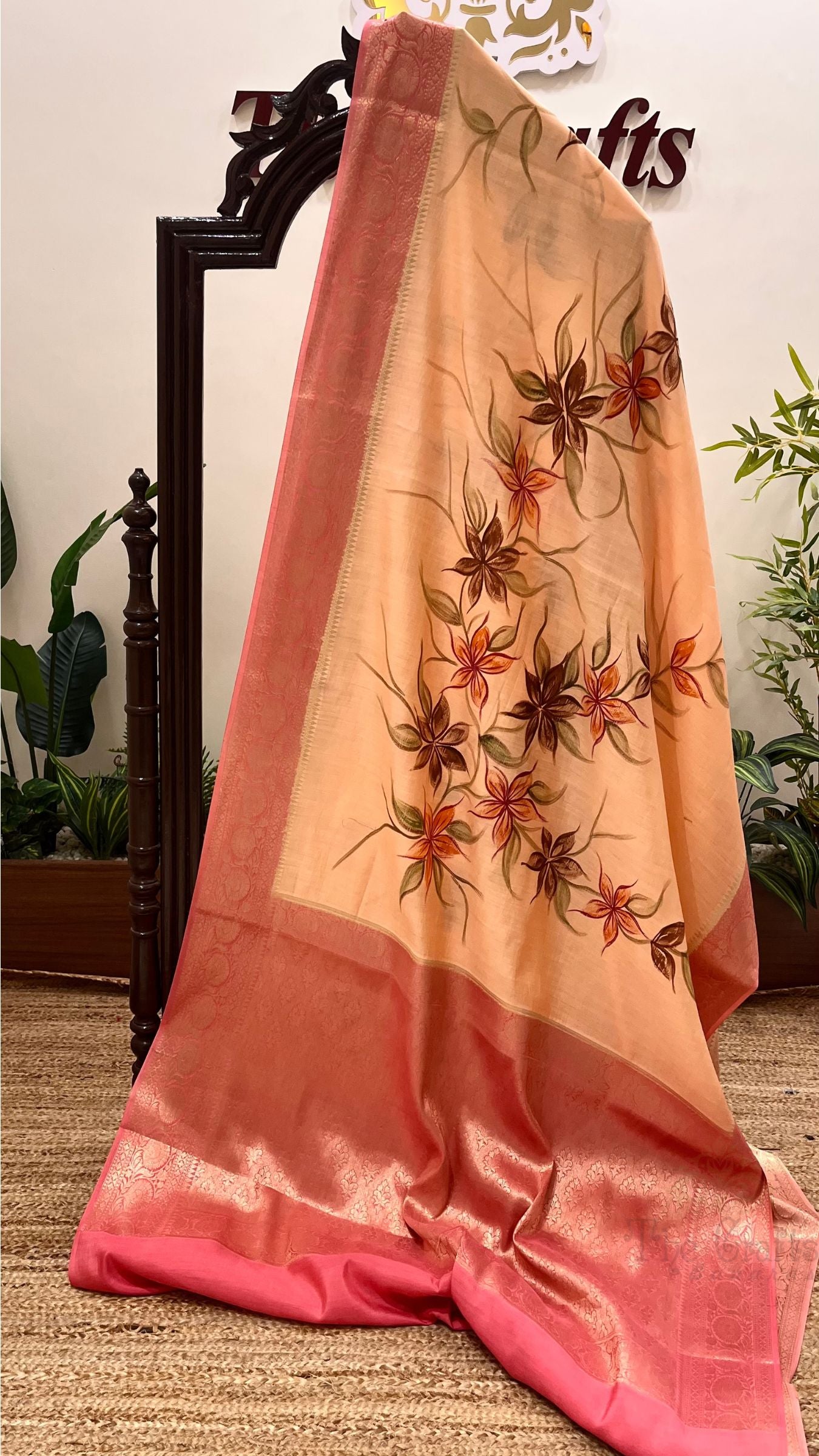 Pure Chiniya Silk Banarasi Saree