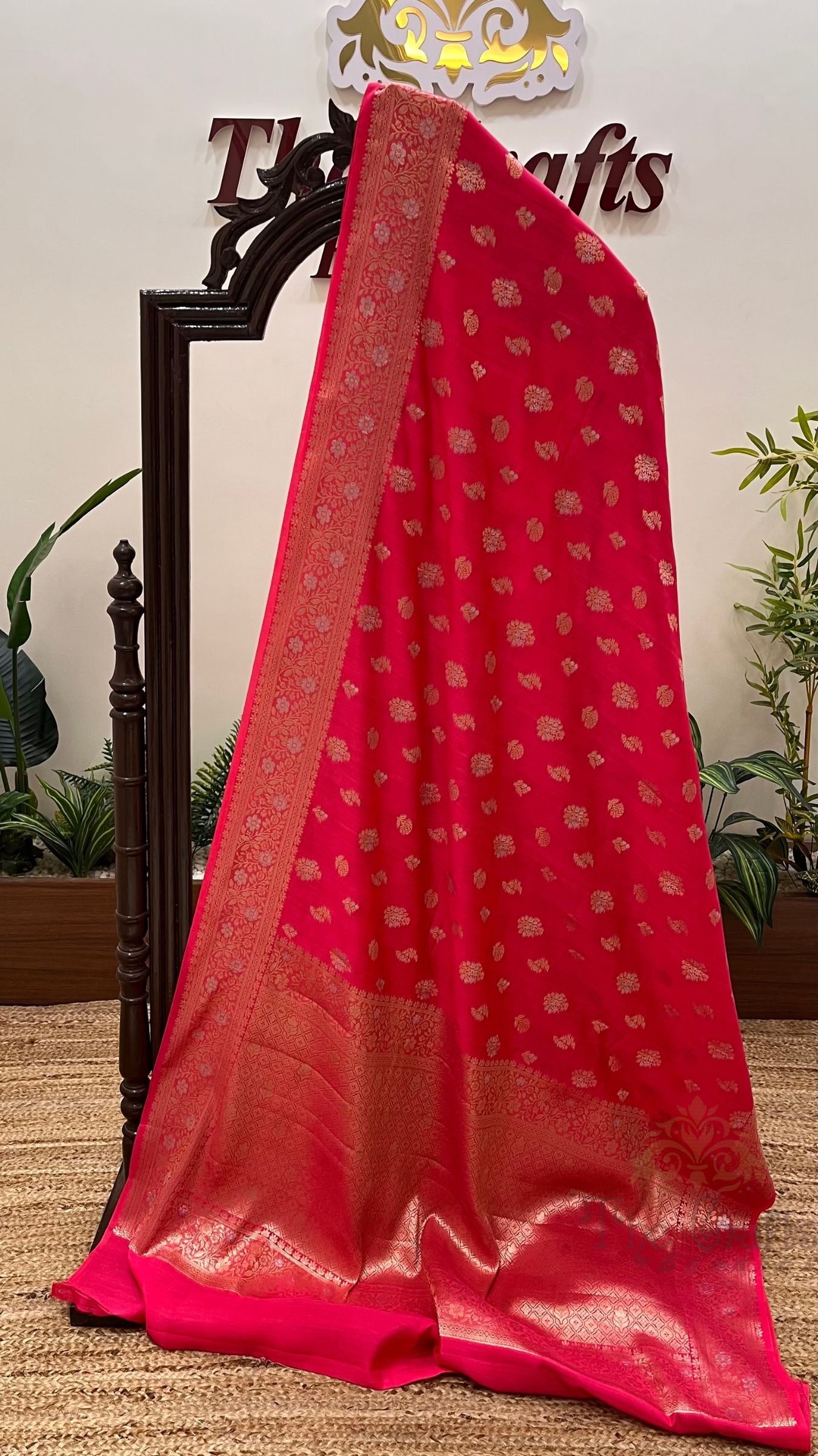 Pure Chiniya Silk Banarasi Saree