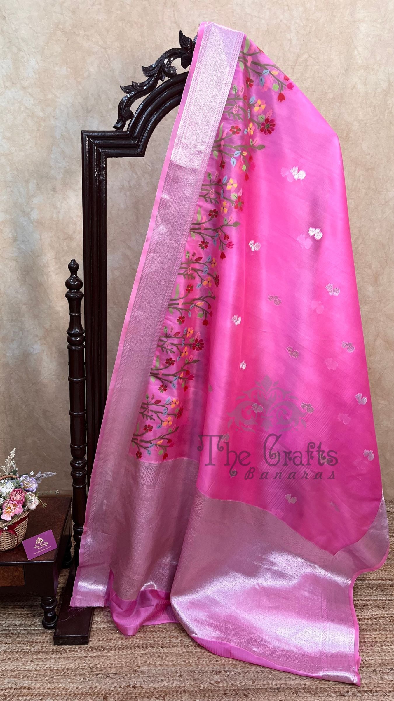 Pure Chiniya Silk Banarasi Saree