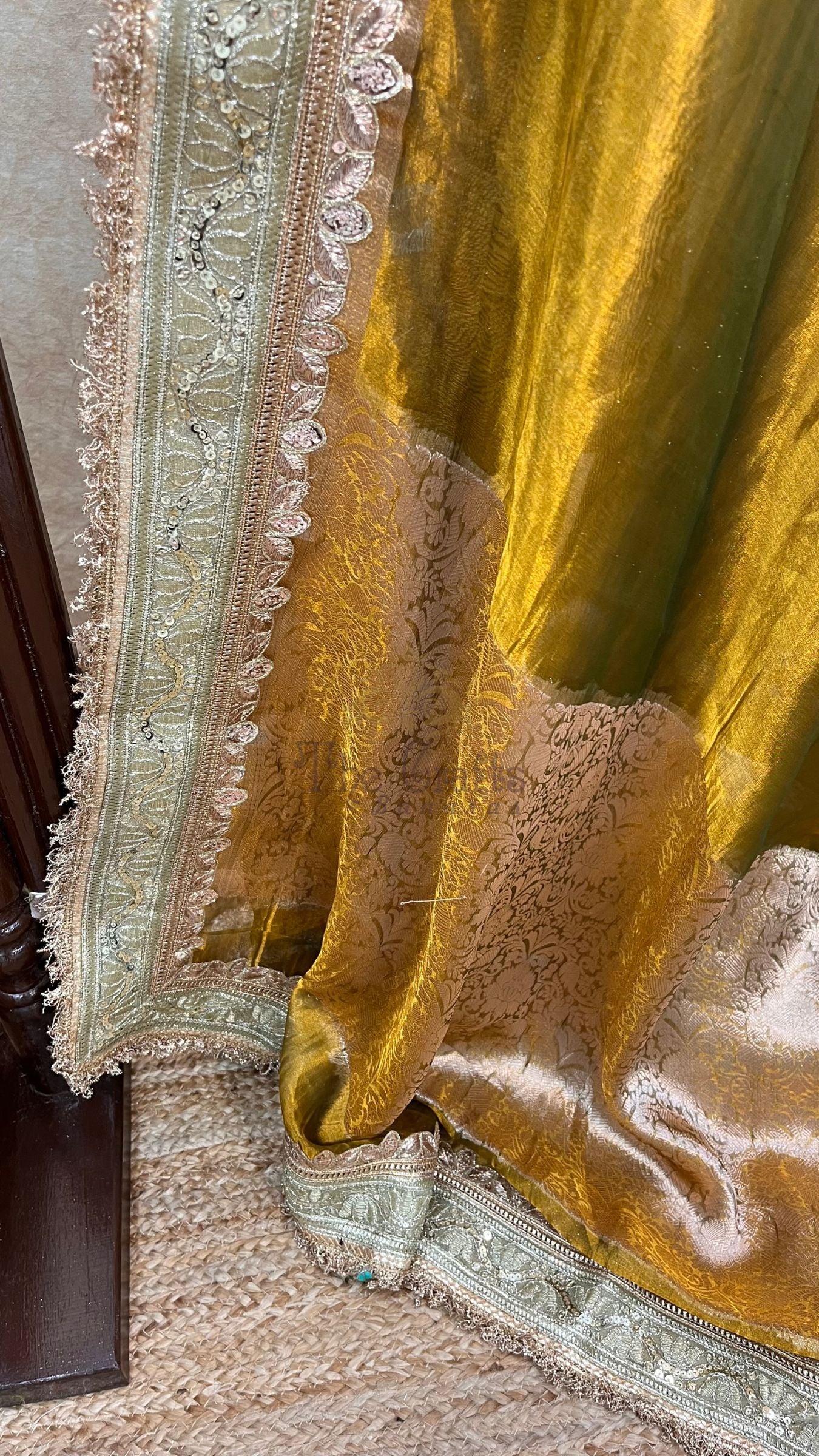 Pure Kora Tissue Silk Banarasi Saree