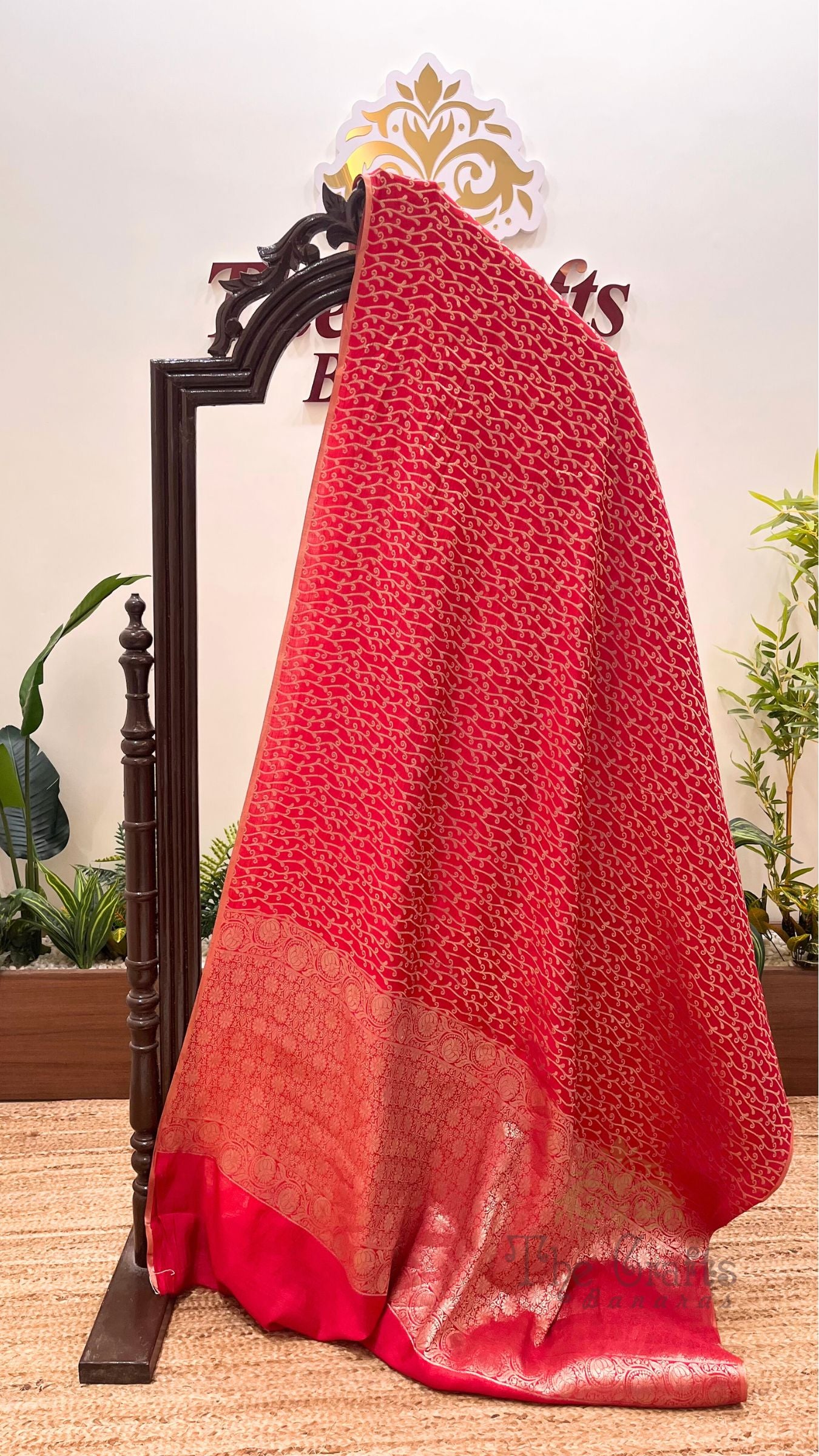 Pure Chiniya Silk Banarasi Saree