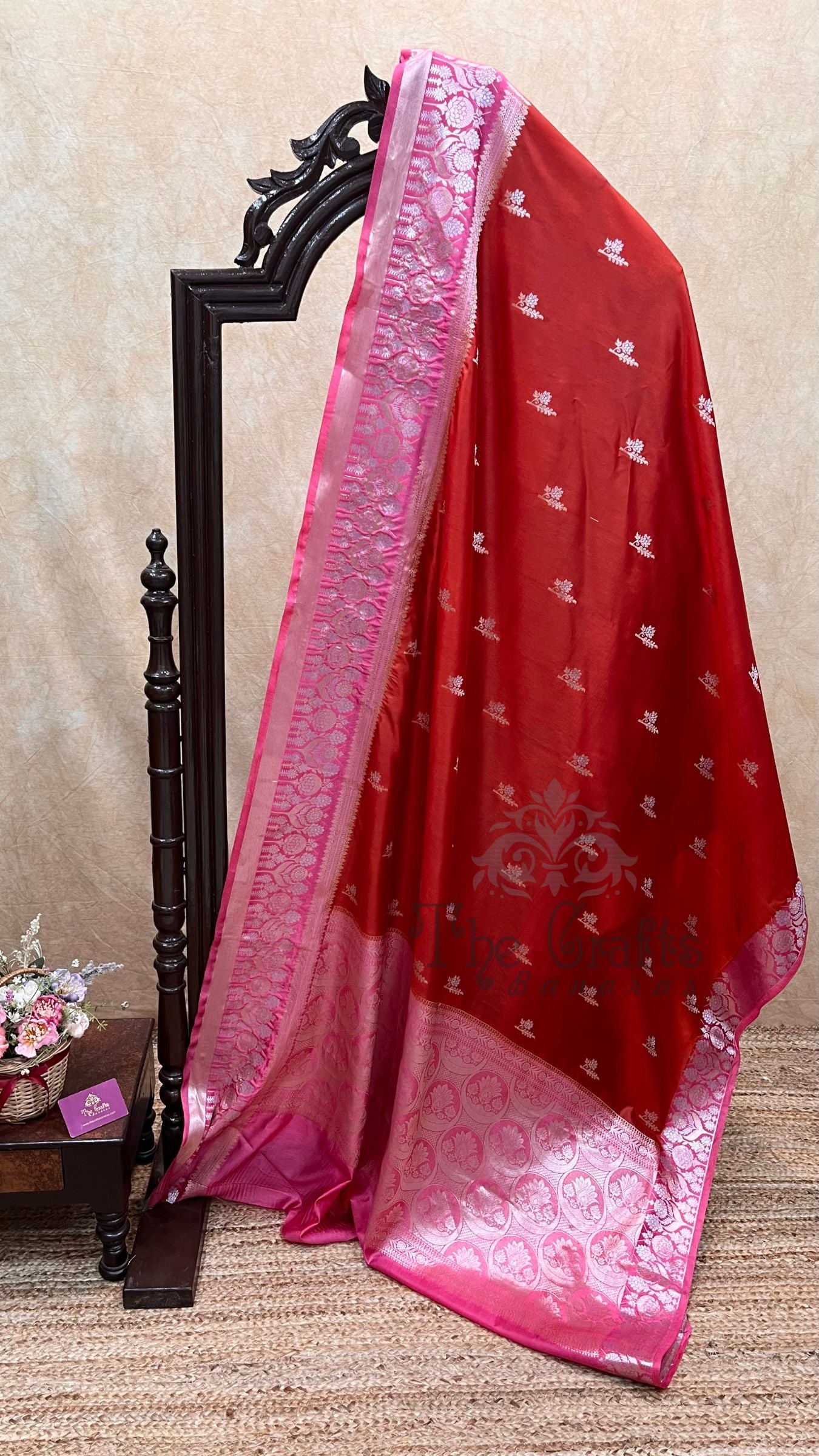 Pure Chiniya Silk Banarasi Saree